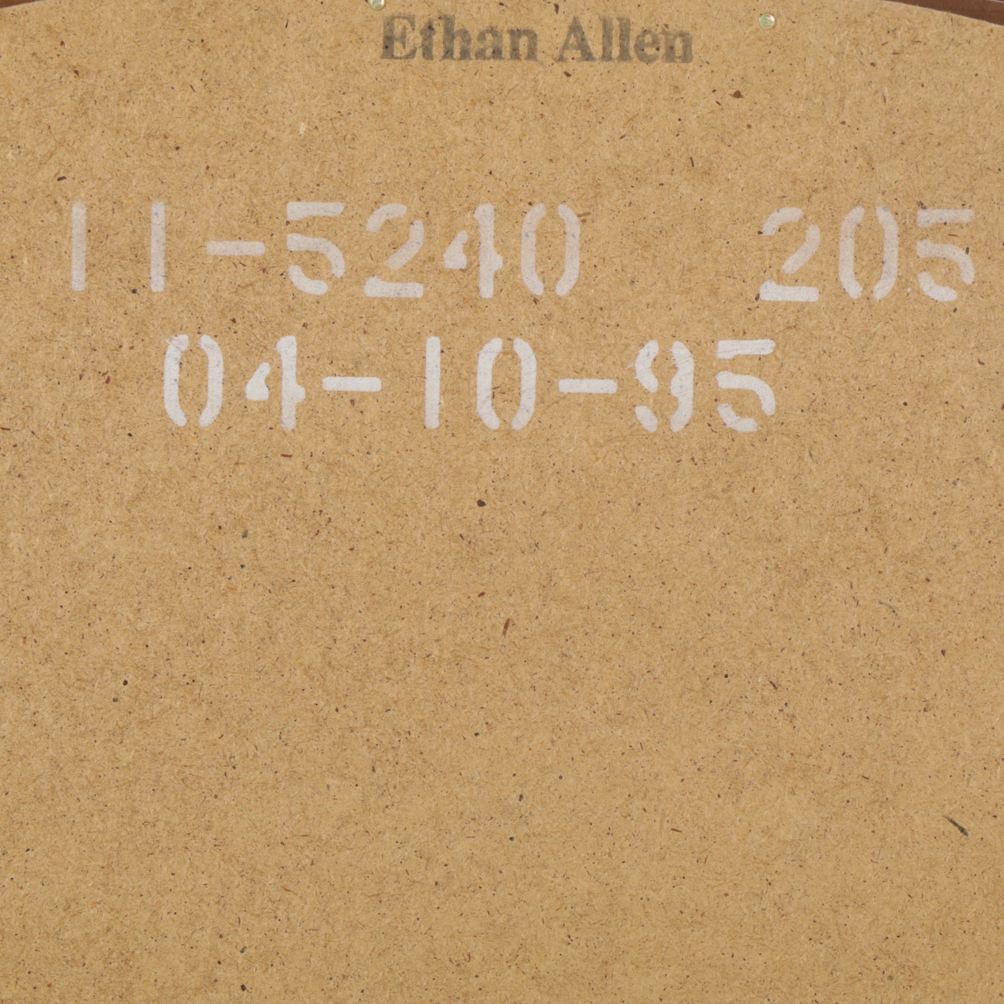 Ethan Allen Federal Style Cherry Dresser with Tri-Fold Mirror