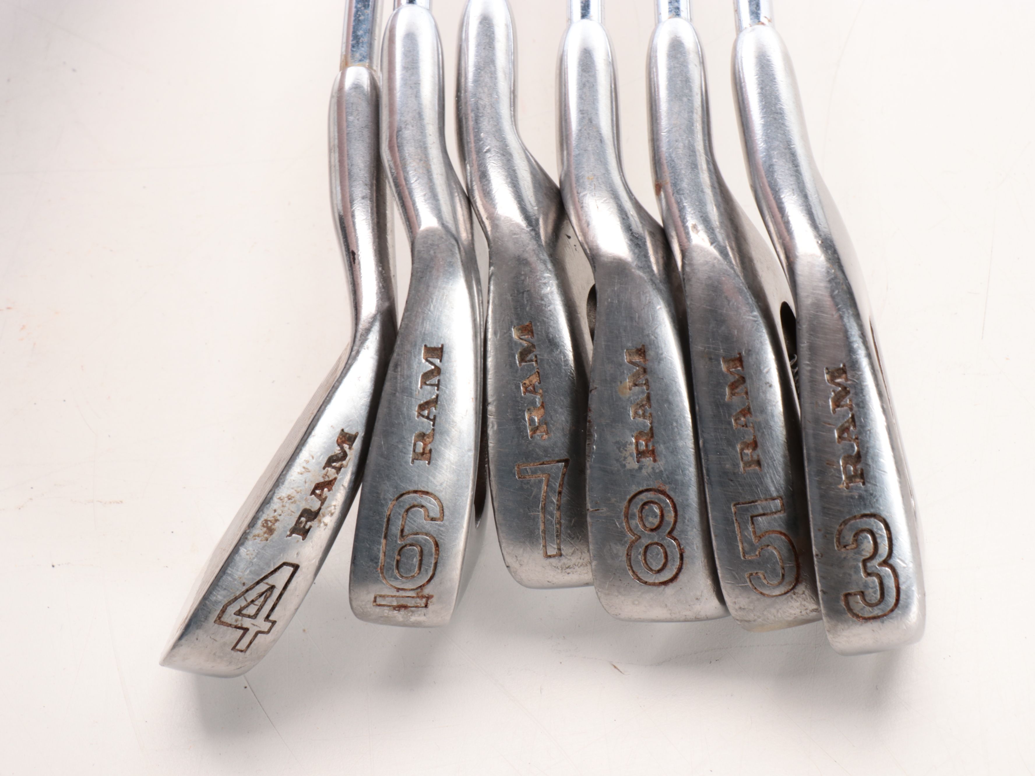 Ram "Golden Girl" with Nike and Other Women's Golf Clubs