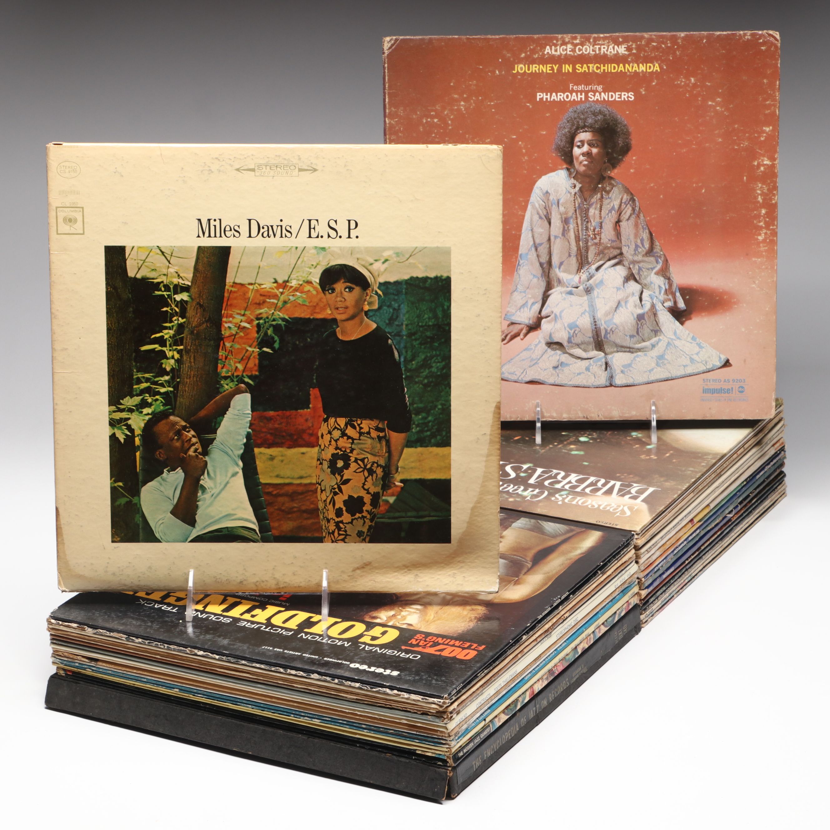 Miles Davis, Alice Coltrane, Barbra Streisand, and More Vinyl Record Albums