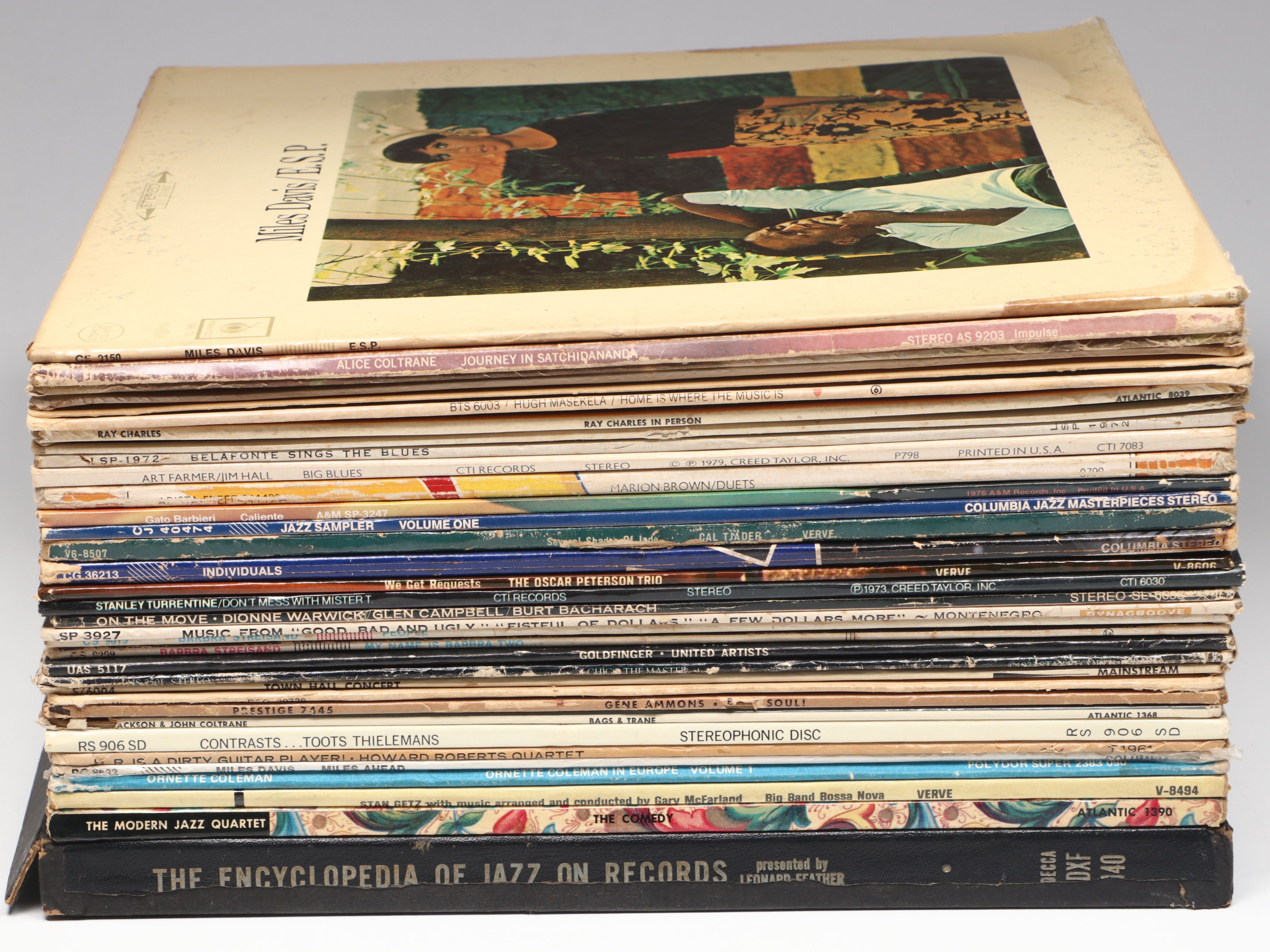 Miles Davis, Alice Coltrane, Barbra Streisand, and More Vinyl Record Albums