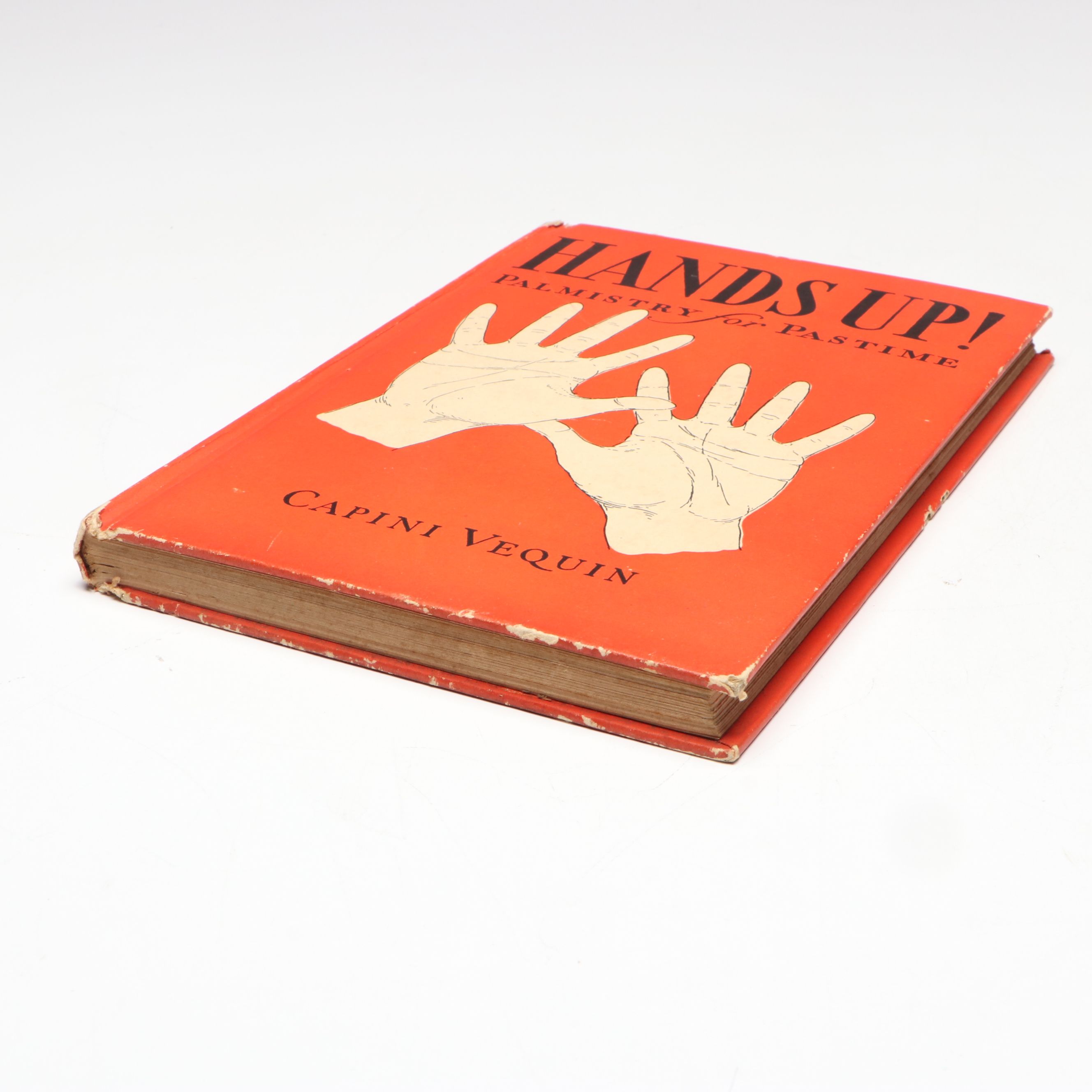 Signed First Edition Capini Vequin "Hands Up! Palmistry for Pastime" Book, 1928