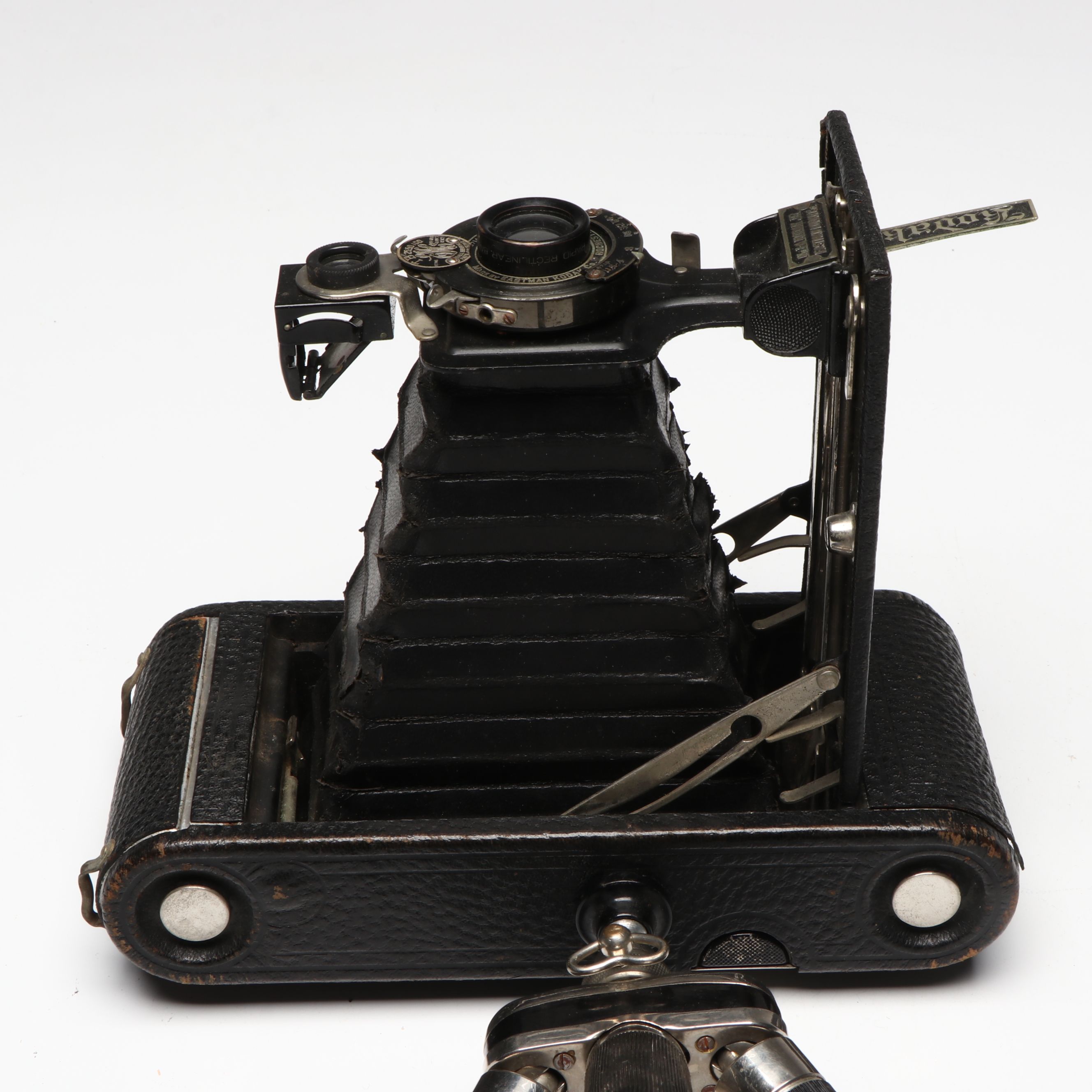 Eastman-Kodak No. 1A Kodak Jr. and More Folding Cameras, Early to Mid-20th C.