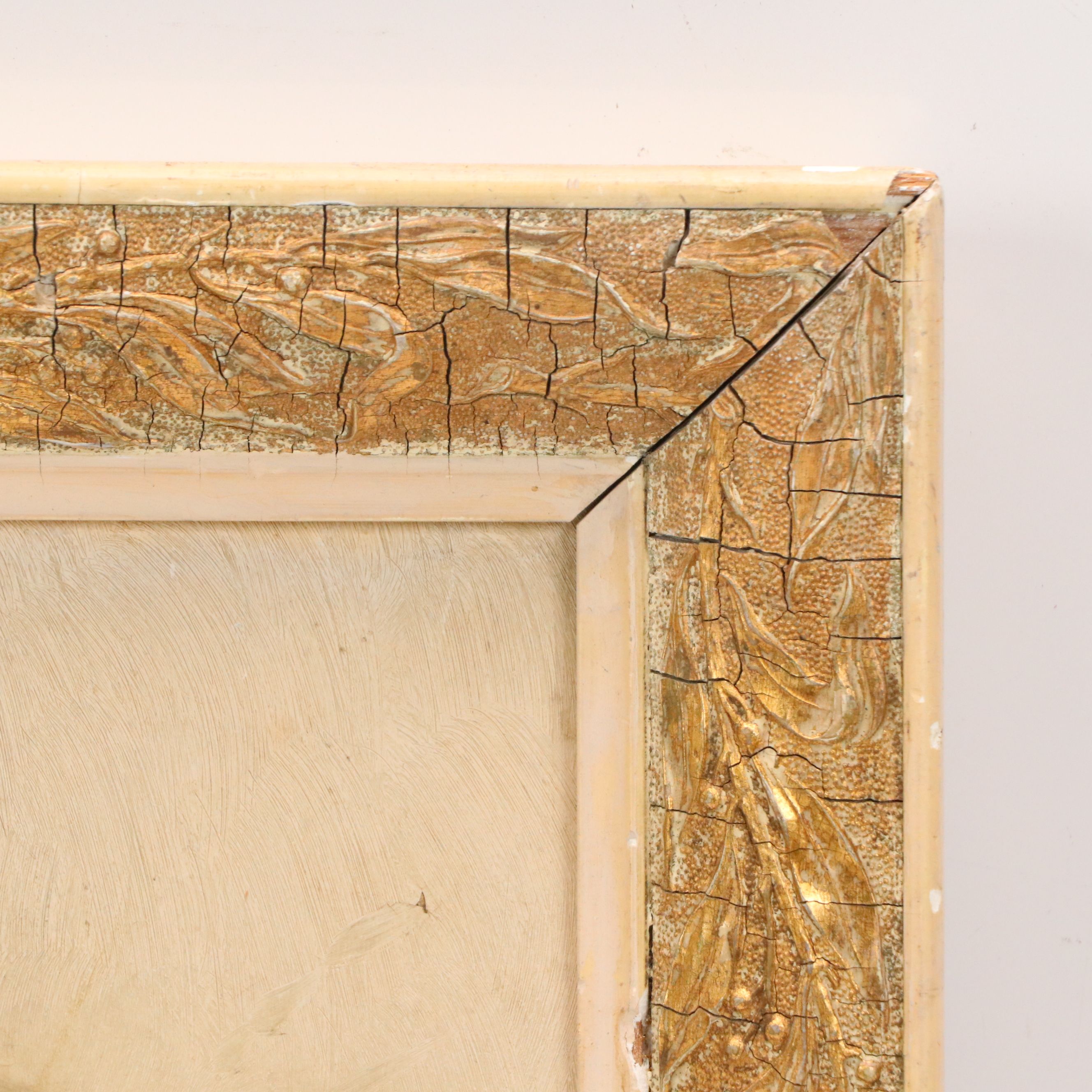 Oil Painting of Duck and Her Ducklings, Early Mid-20th Century