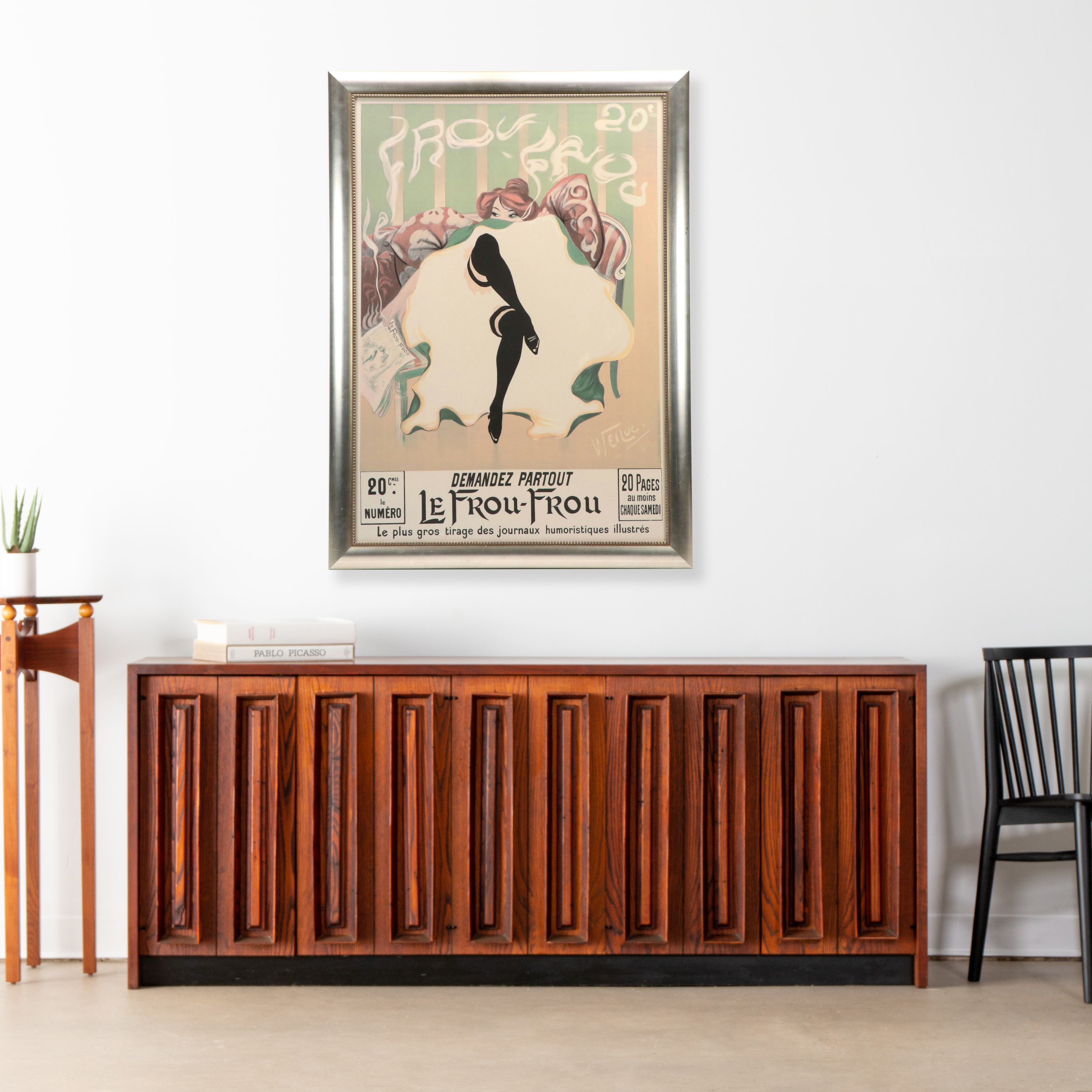 After Lucien Henri Weil Weiluc "Le Frou-Frou" Serigraph Reproduction