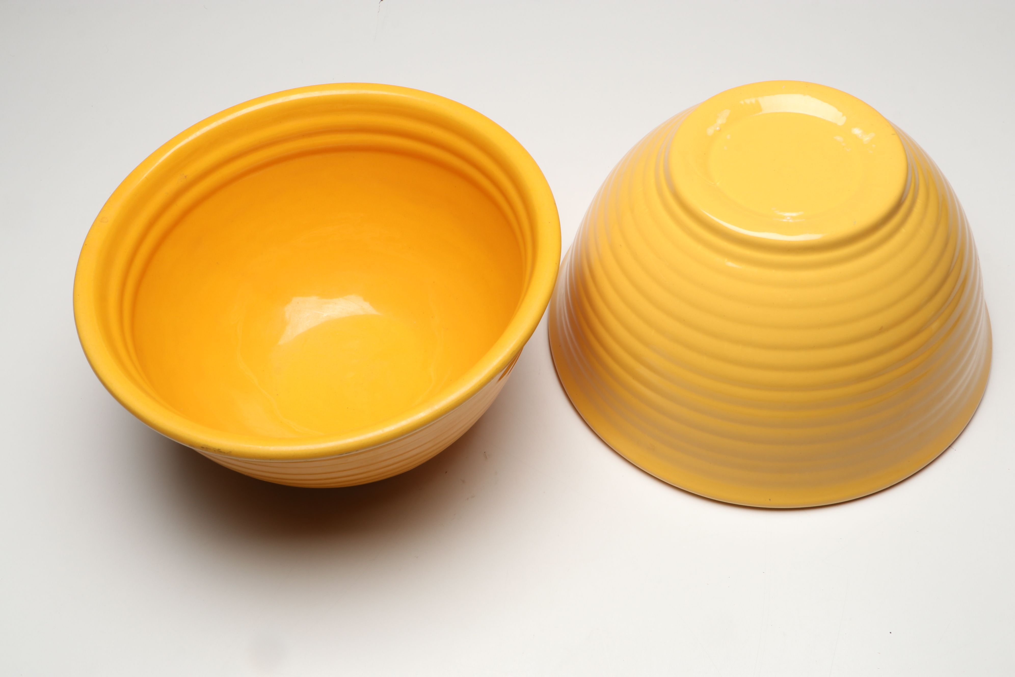 Bauer Mid Century Modern Ceramic Mixing Bowls