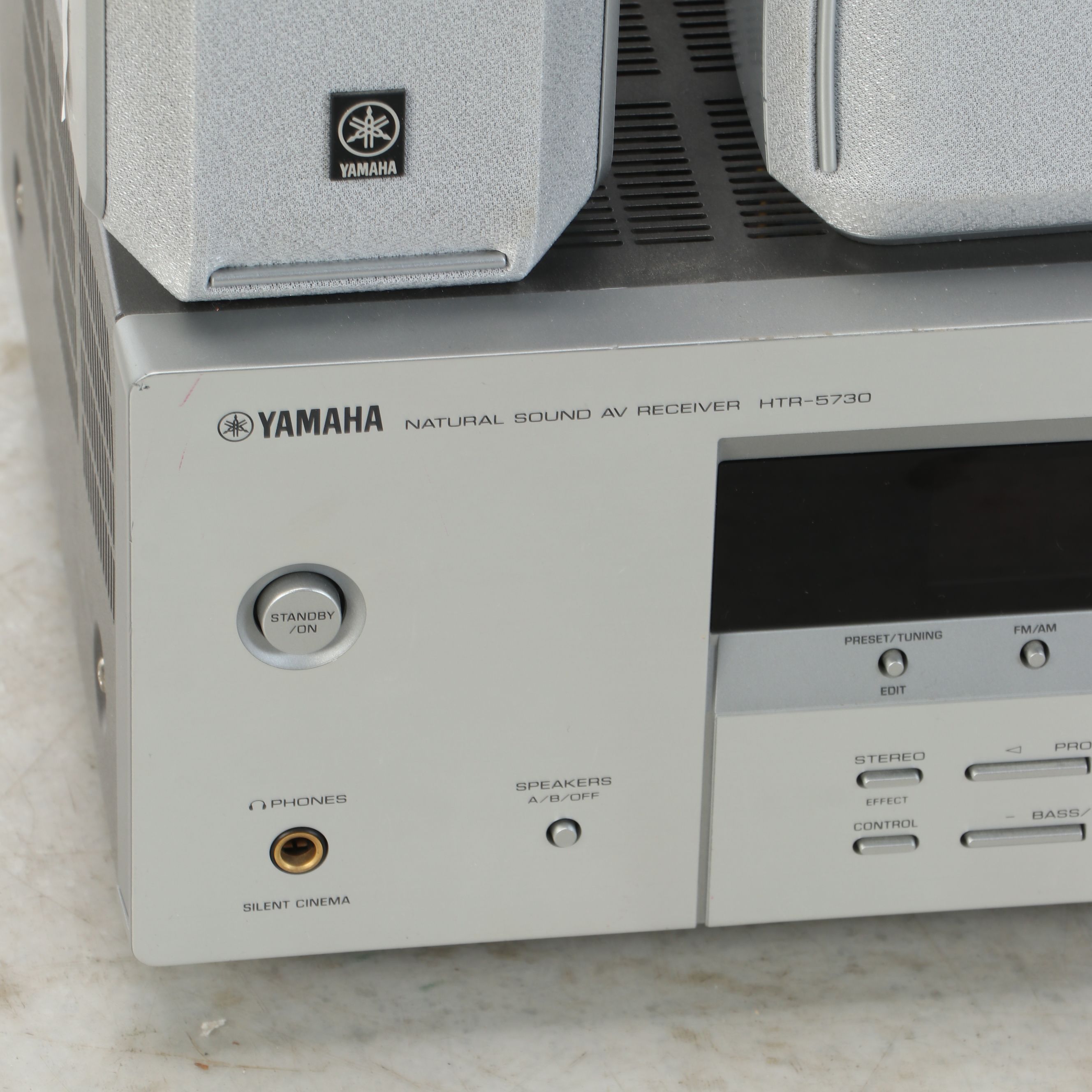 Yamaha Natural Sound AV Receiver with Home Theater Speaker Set