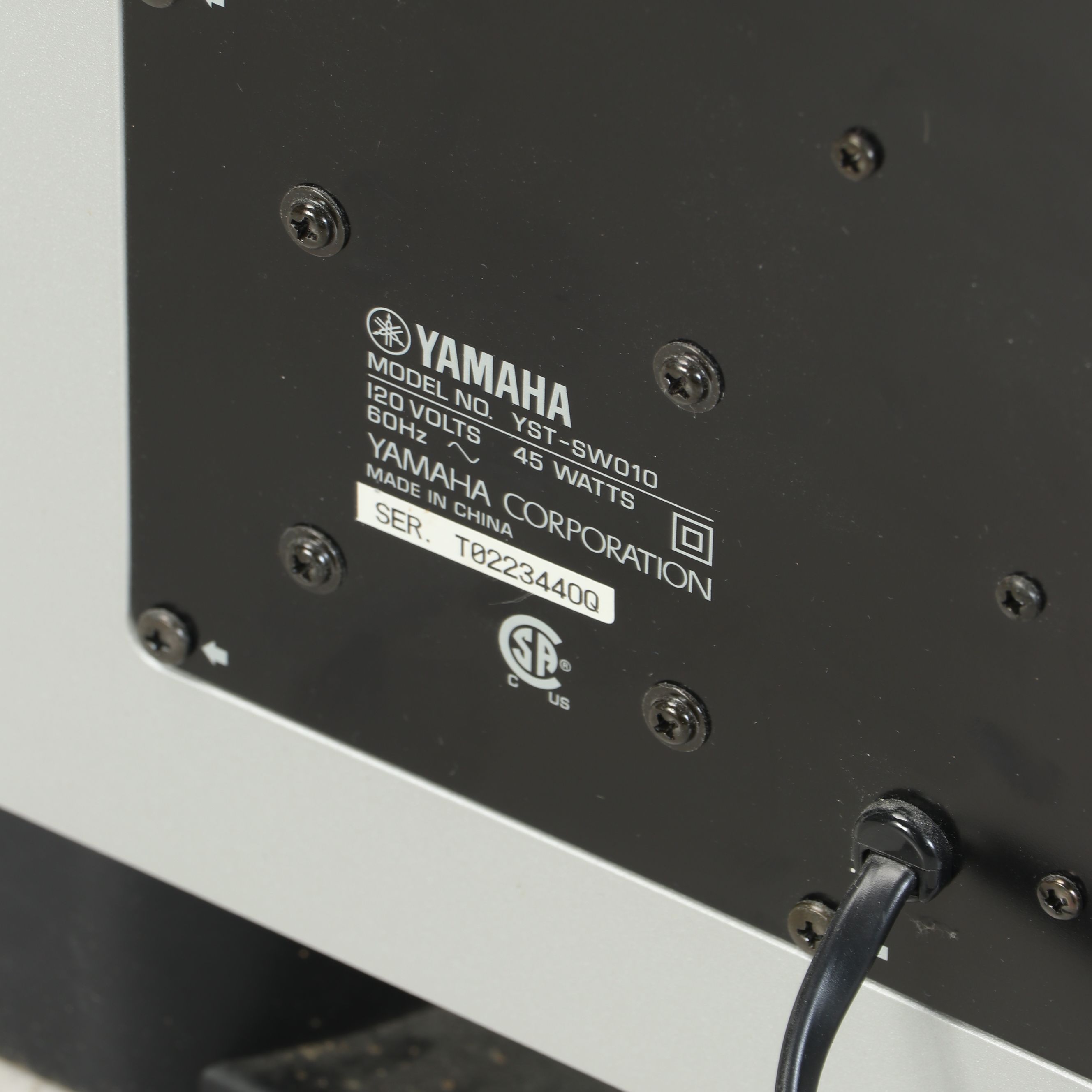 Yamaha Natural Sound AV Receiver with Home Theater Speaker Set