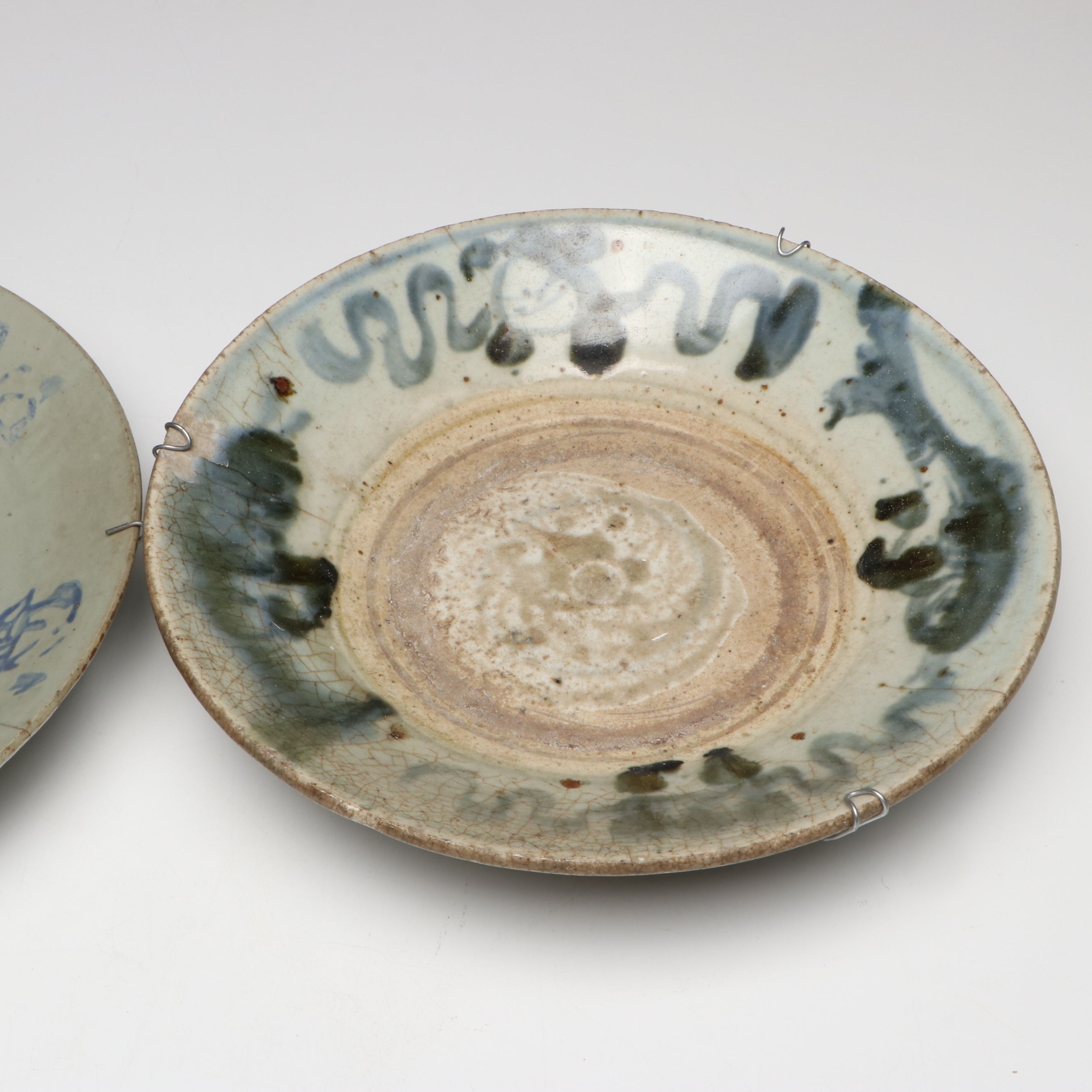 Ming Dynasty Zhangzhou Ware Blue and White Ceramic Decorative Bowls