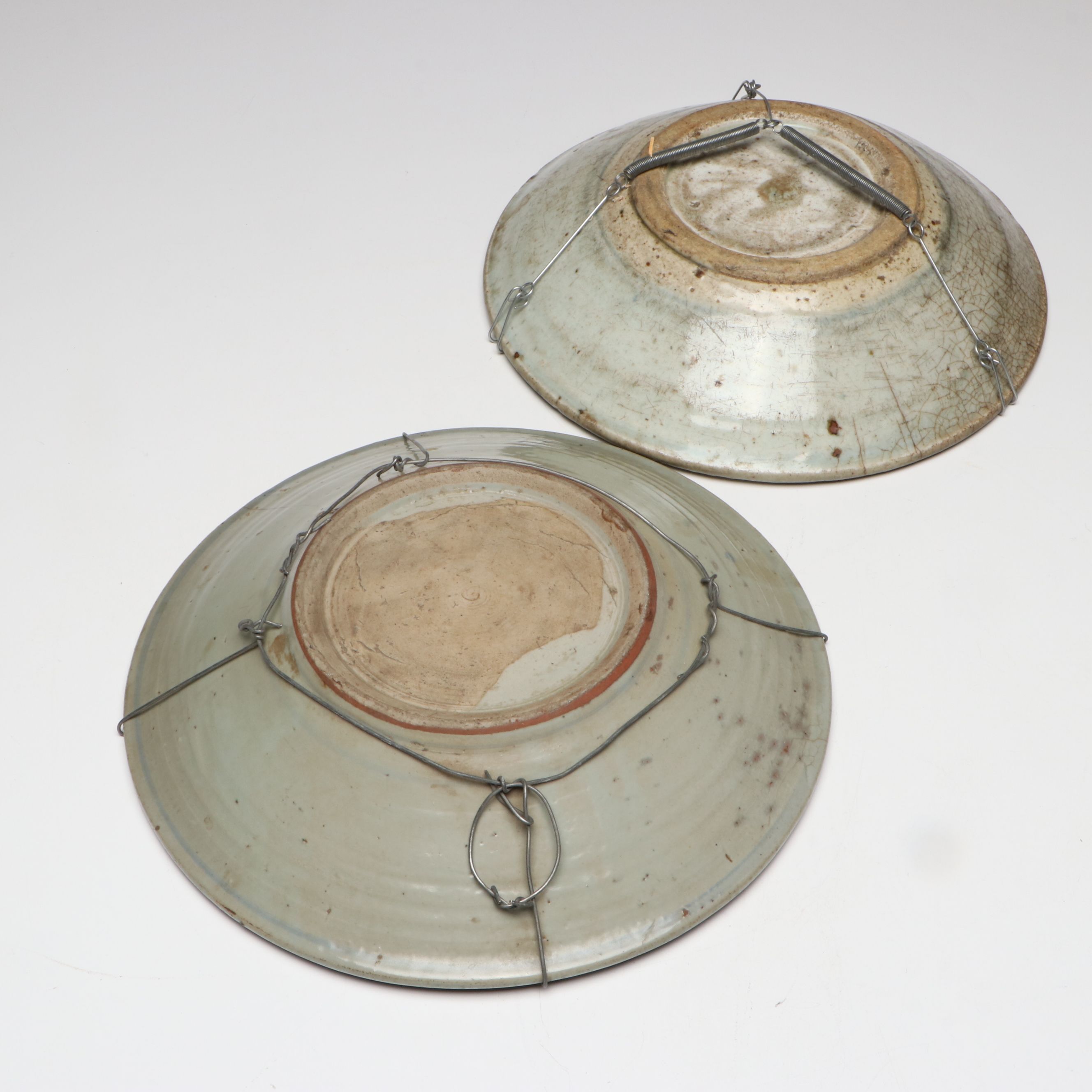 Ming Dynasty Zhangzhou Ware Blue and White Ceramic Decorative Bowls