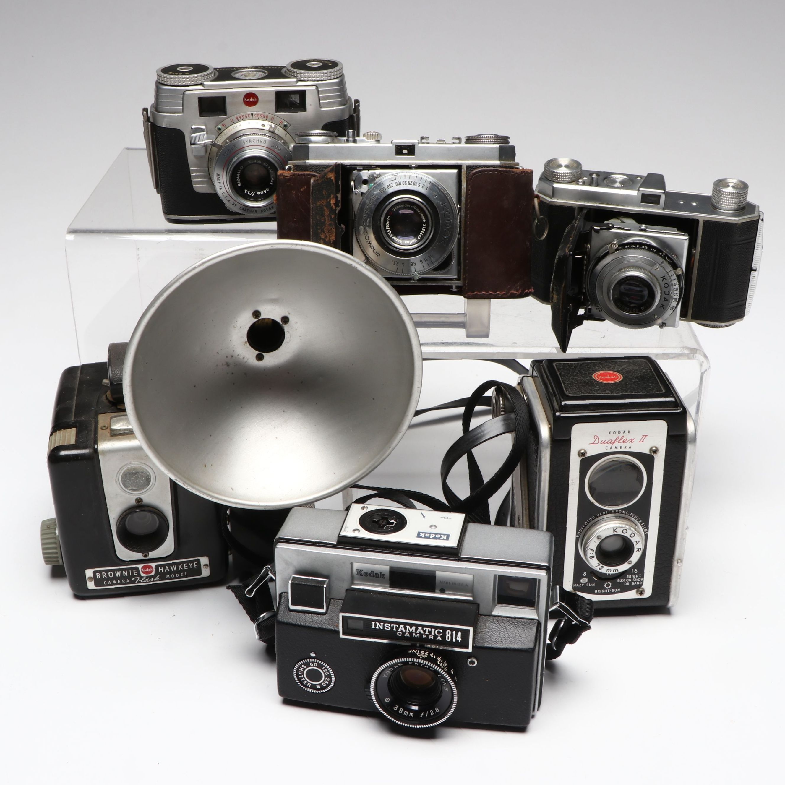 Kodak Brownie Hawkeye, Retina, Duaflex II and More Film Cameras