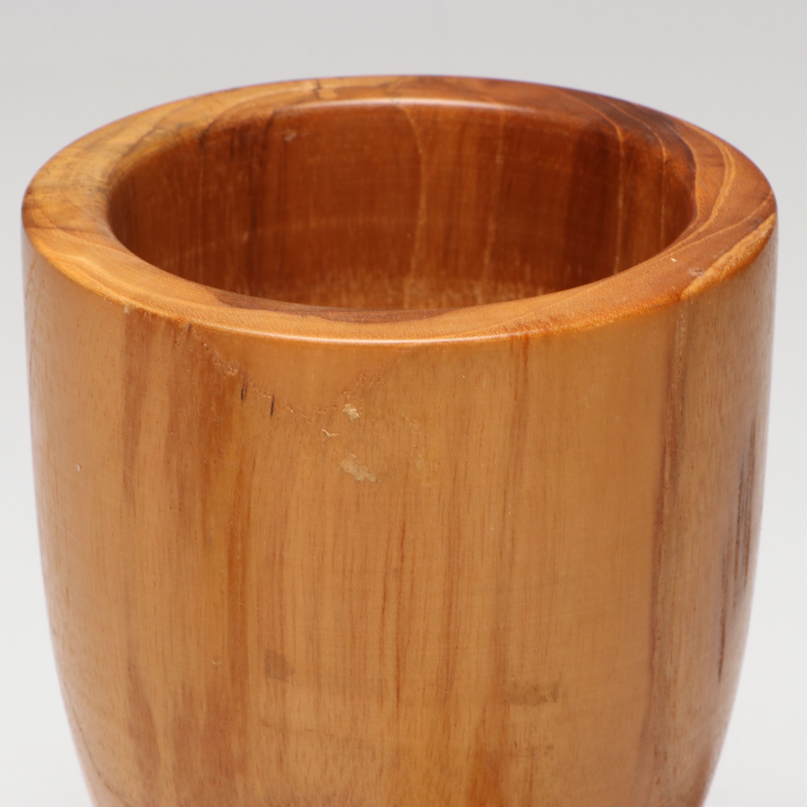 Rosario Woodturning Teak with Other Brass and Marble Mortar and Pestles
