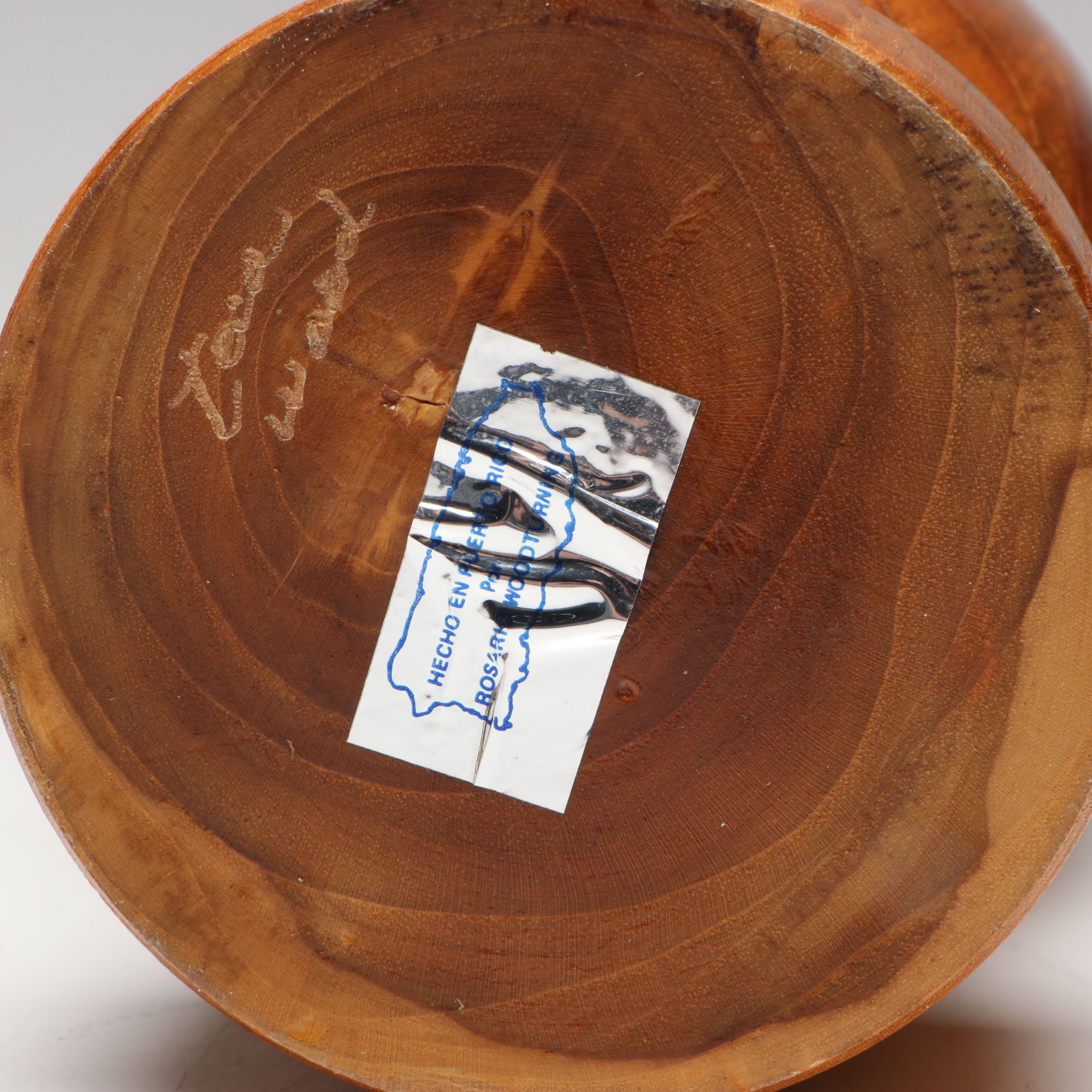 Rosario Woodturning Teak with Other Brass and Marble Mortar and Pestles