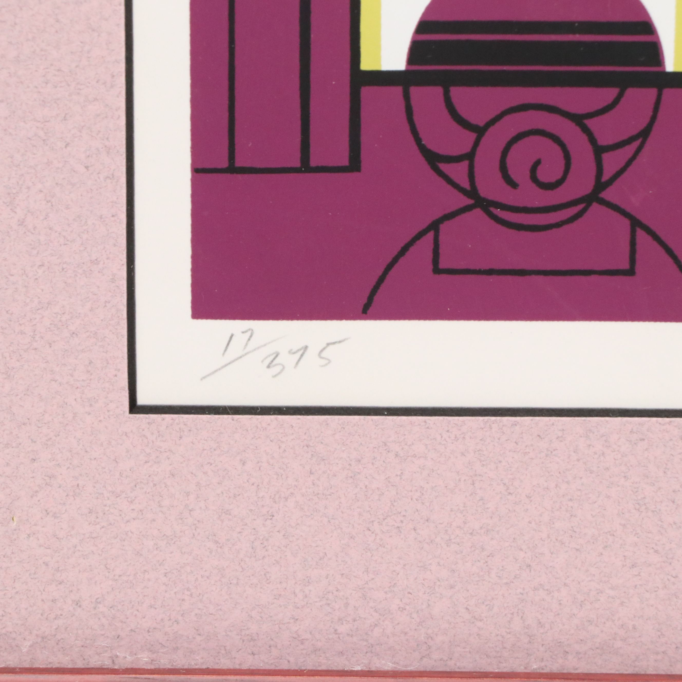 Edie Harper Serigraph "M is for Mother," 1987