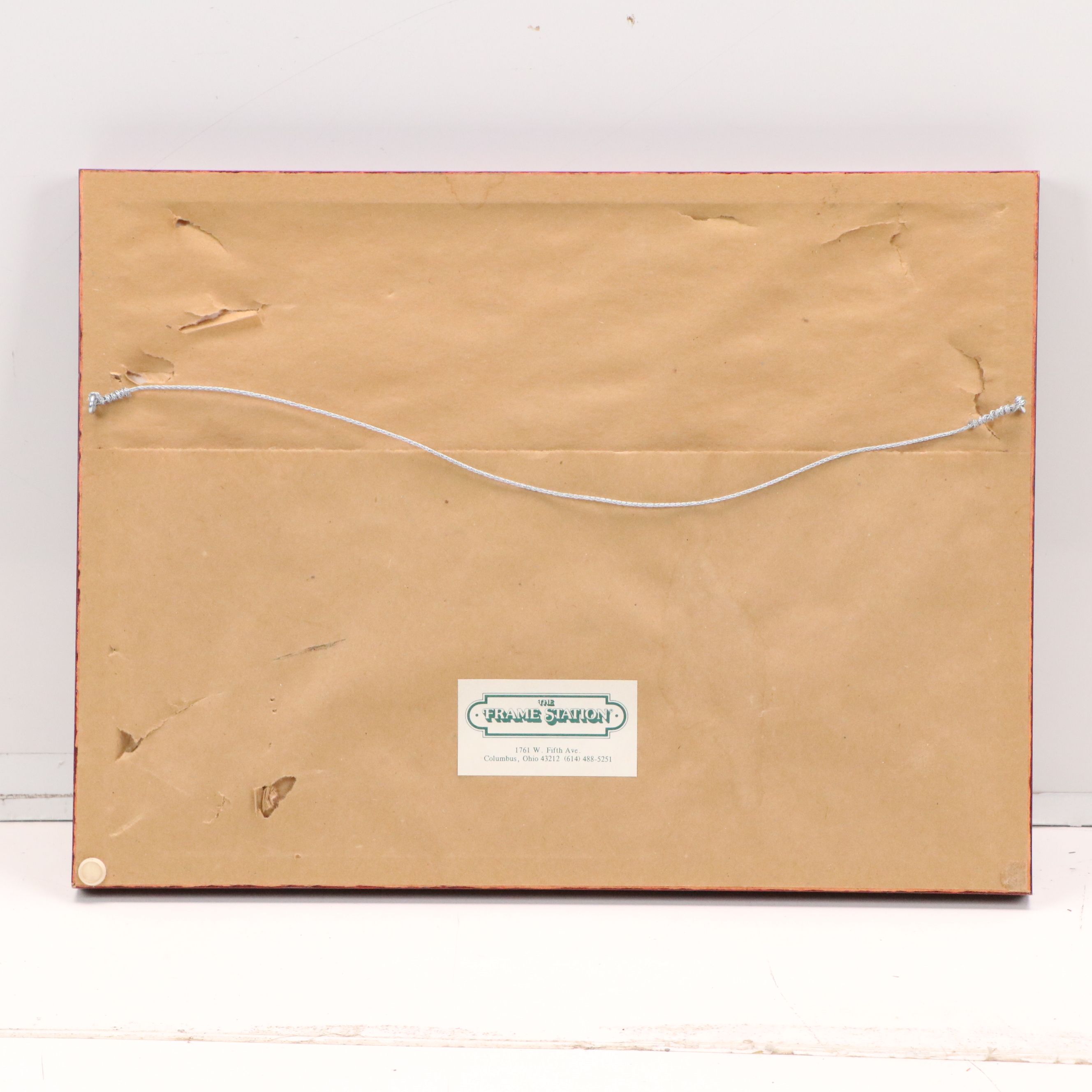 Edie Harper Serigraph "M is for Mother," 1987