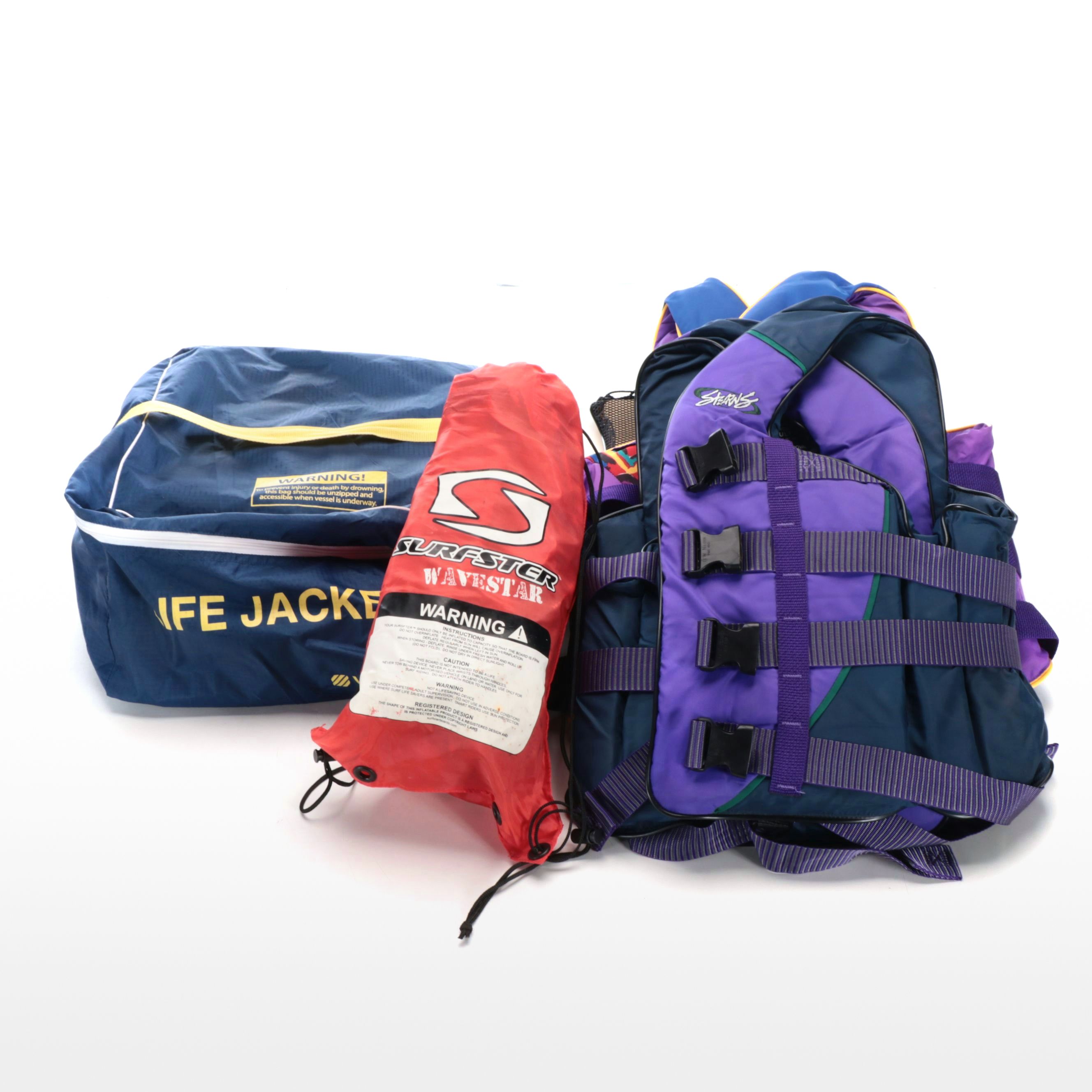 West Marine and Stearns Boating Life Jackets