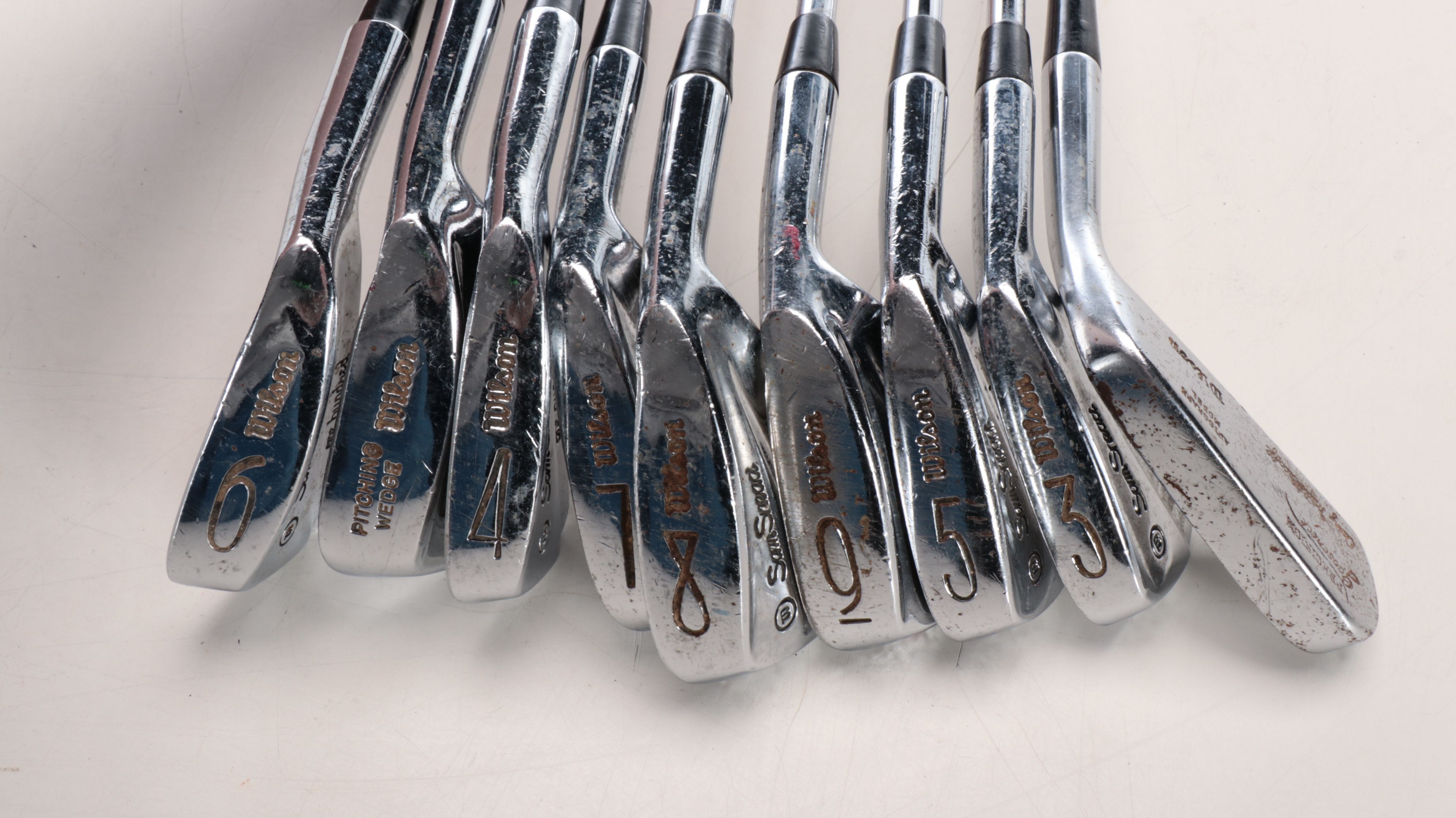 Wilson "Sam Snead" and "Cary Middlecoff" Vintage Golf Clubs