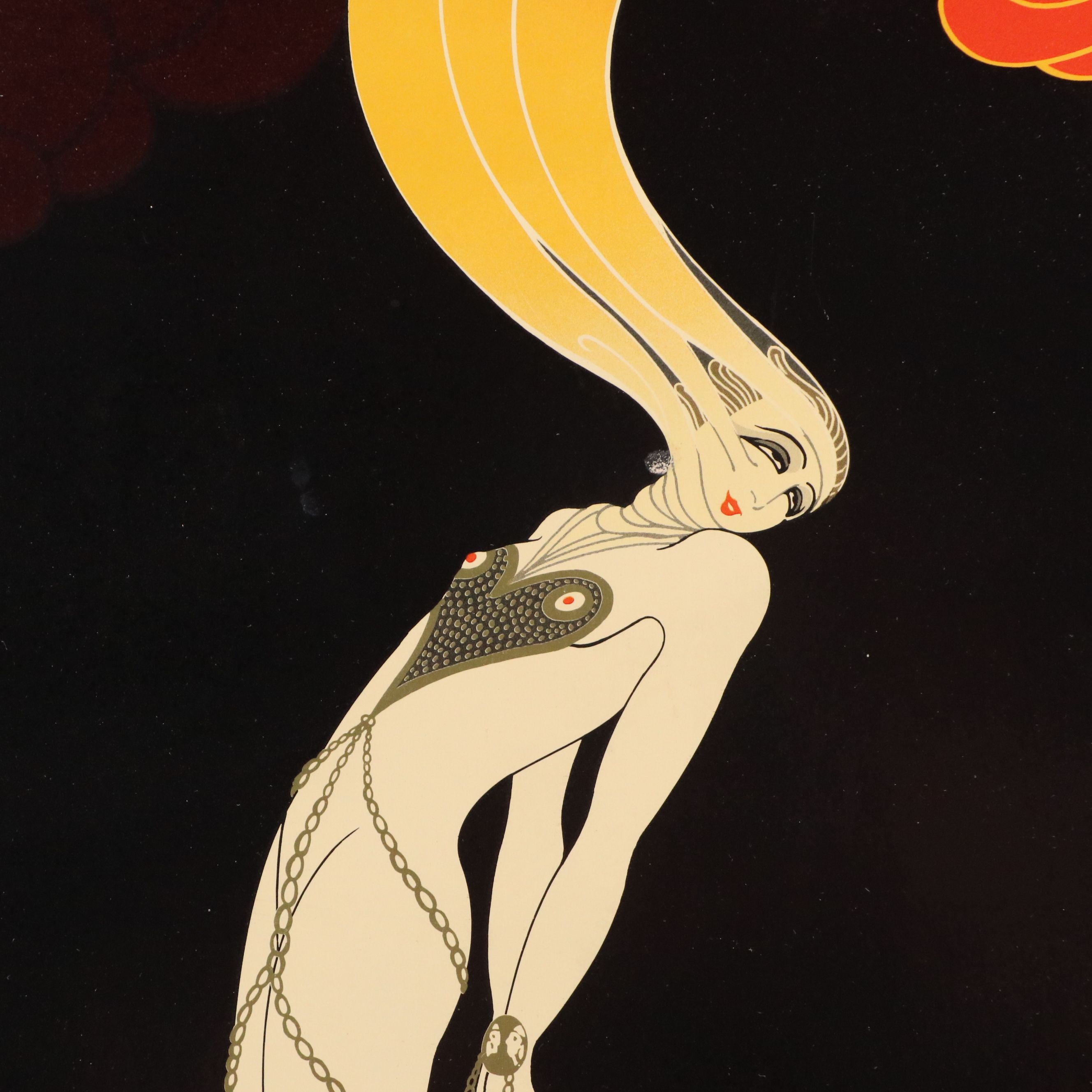 Romain "Erté" de Tirtoff Offset Lithograph "L'Amour," 1979