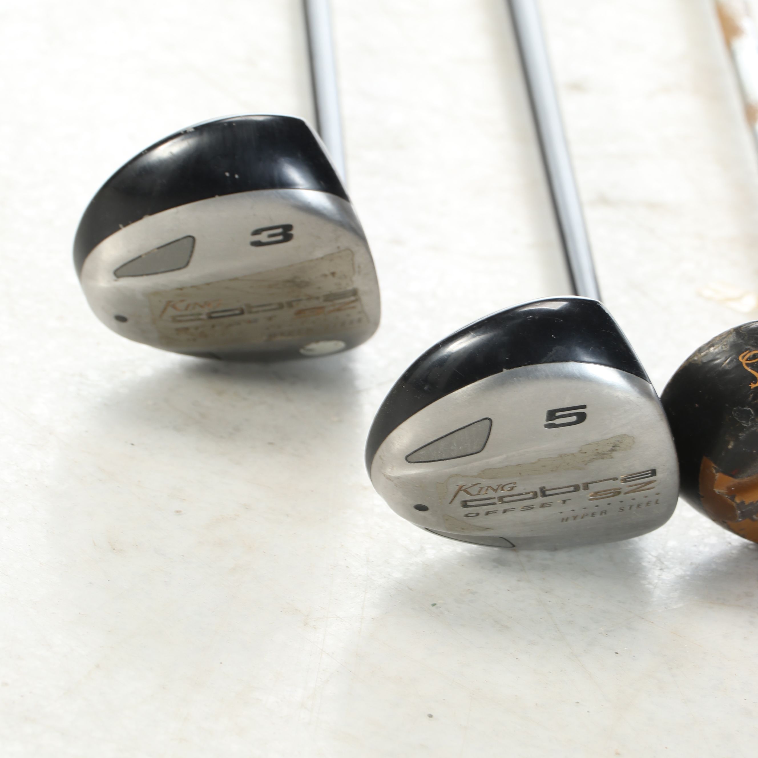 Cobra Golf Bag with Adams Driver and More King Cobra Clubs