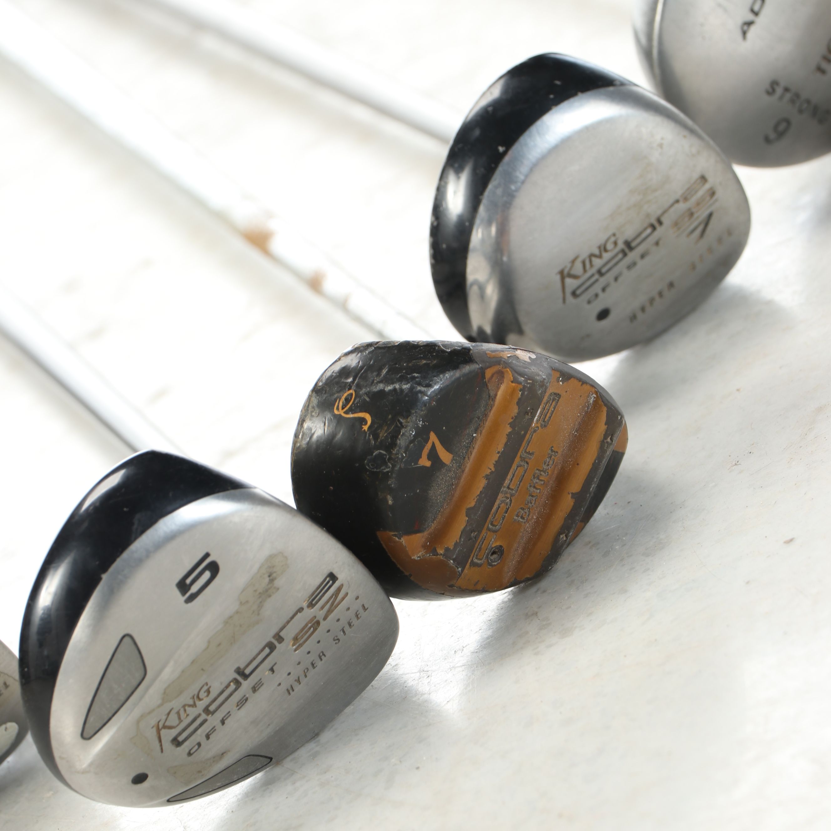 Cobra Golf Bag with Adams Driver and More King Cobra Clubs