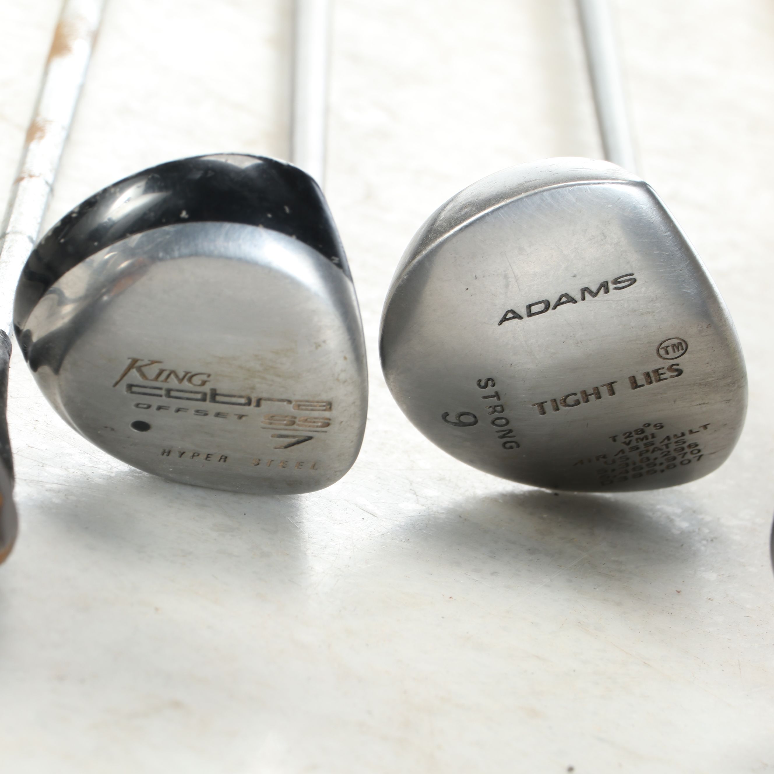 Cobra Golf Bag with Adams Driver and More King Cobra Clubs