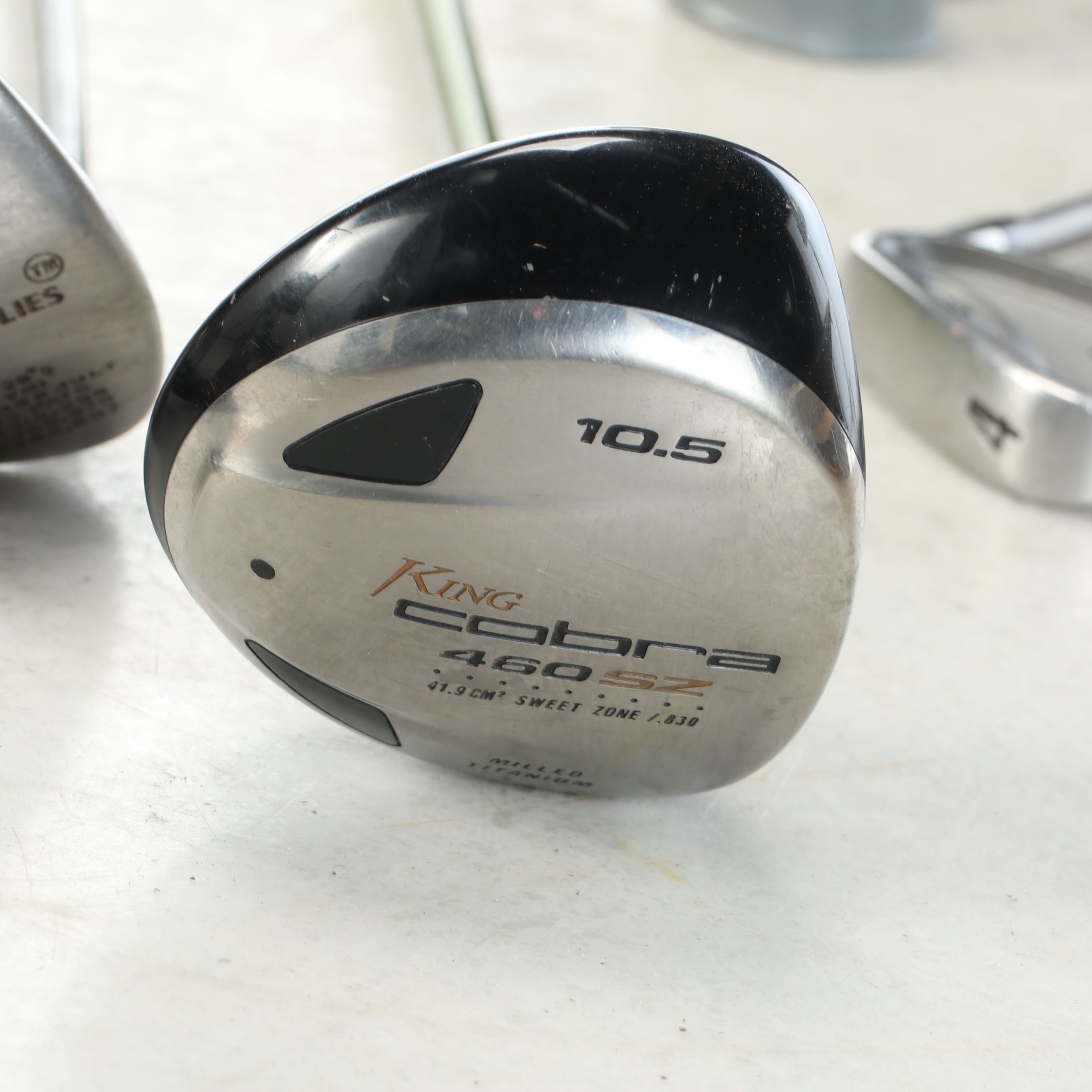 Cobra Golf Bag with Adams Driver and More King Cobra Clubs