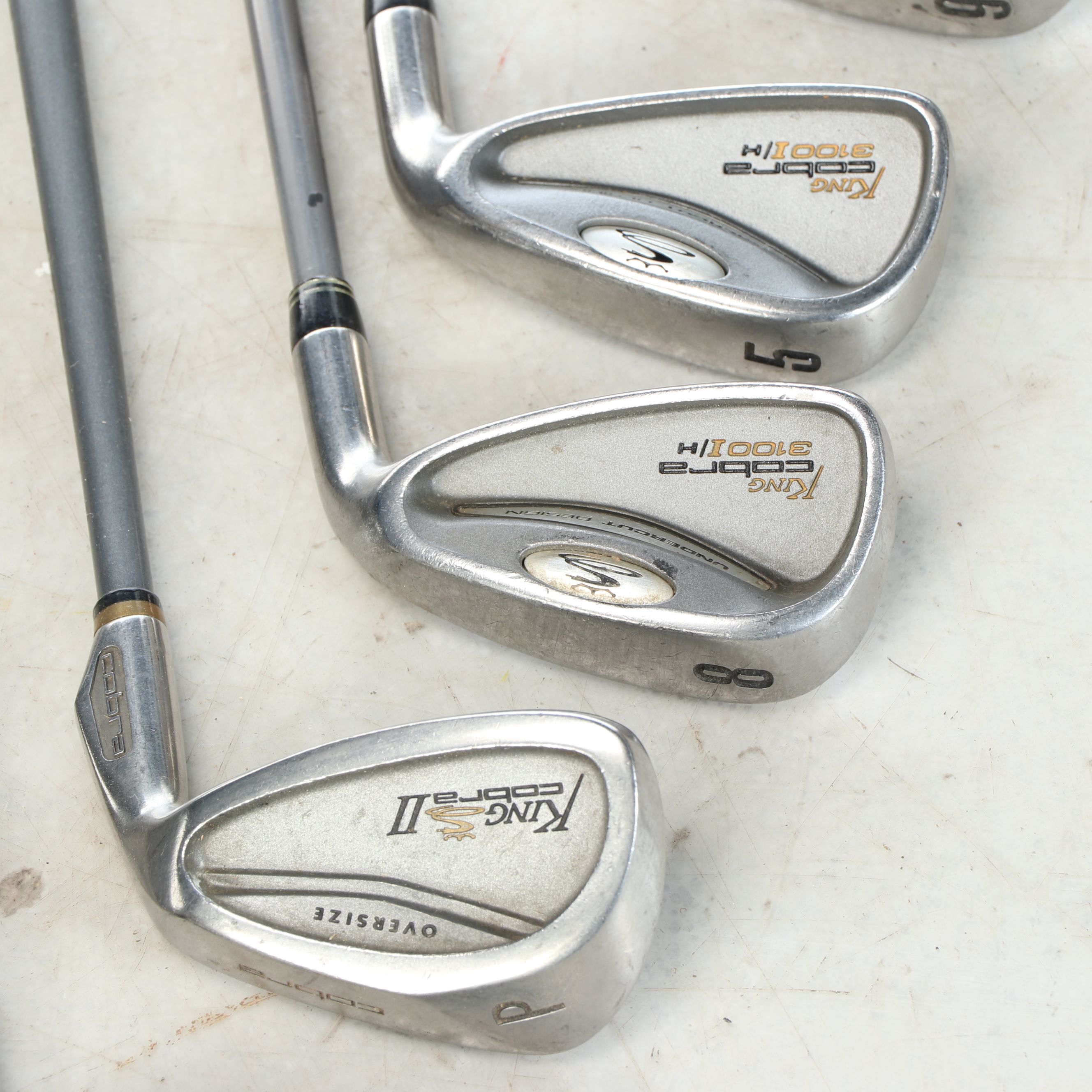 Cobra Golf Bag with Adams Driver and More King Cobra Clubs