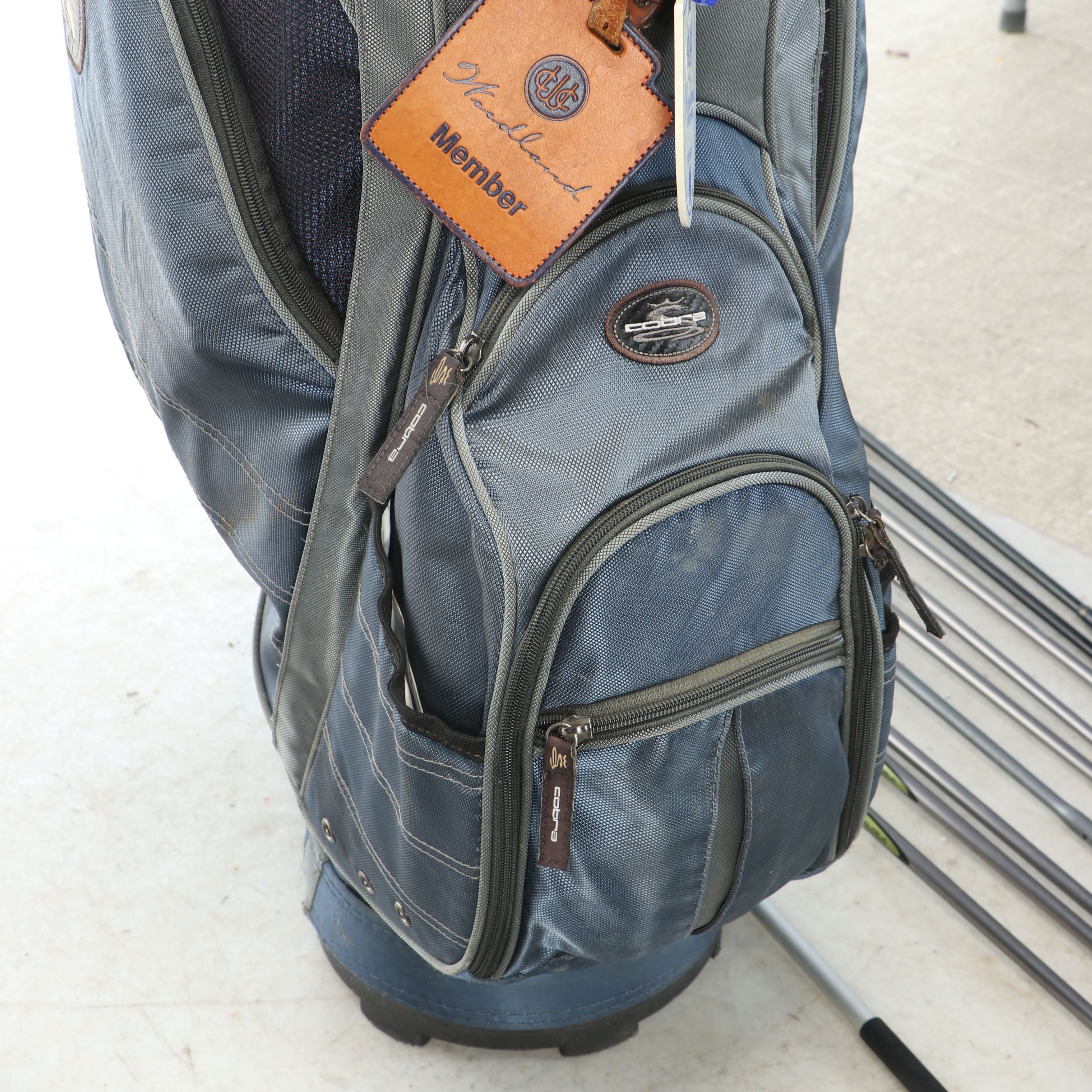 Cobra Golf Bag with Adams Driver and More King Cobra Clubs