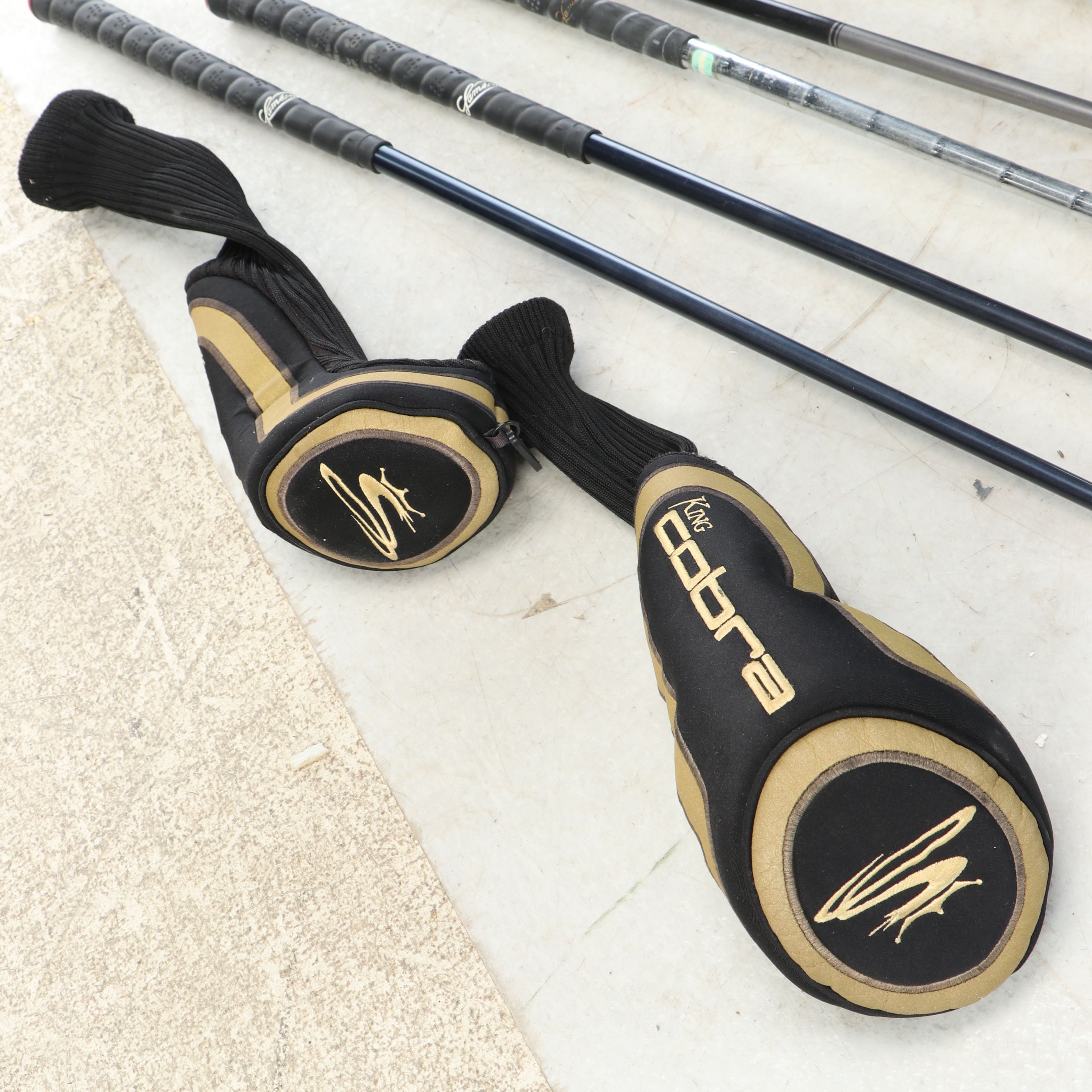 Cobra Golf Bag with Adams Driver and More King Cobra Clubs