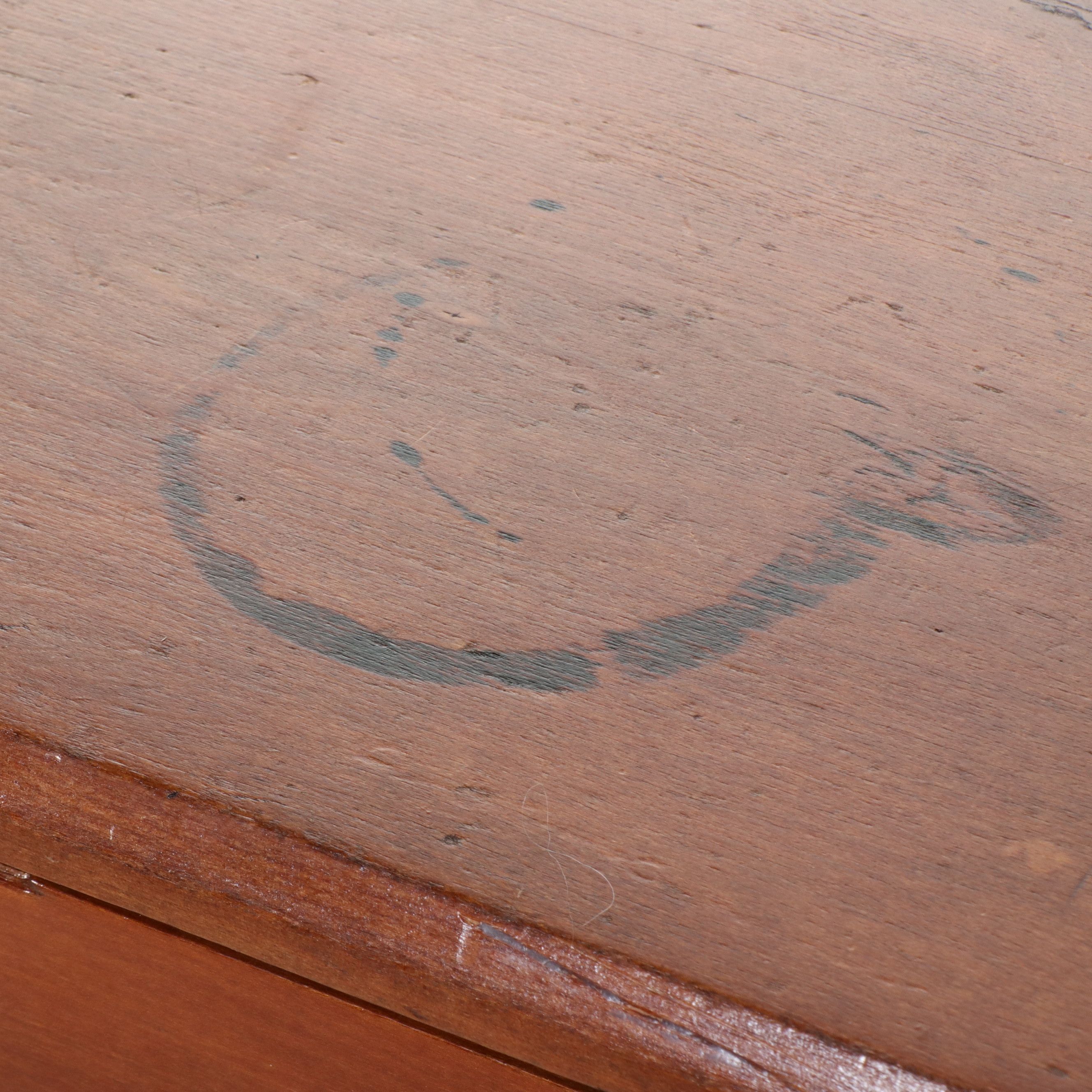 Late Victorian Carved Cherry Chest of Drawers, Circa 1890