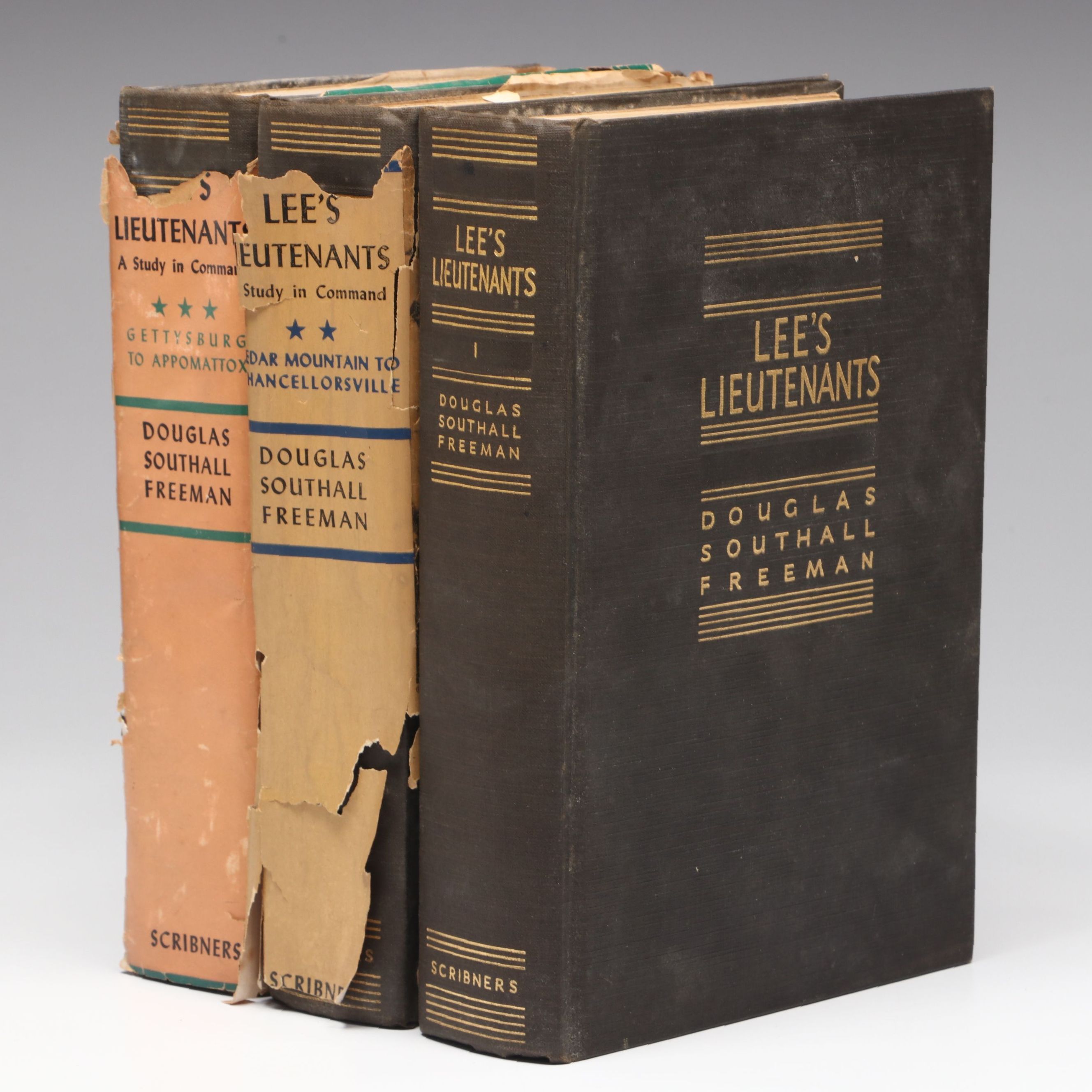 "Lee's Lieutenants" By Douglas Southall Freeman, Complete Set