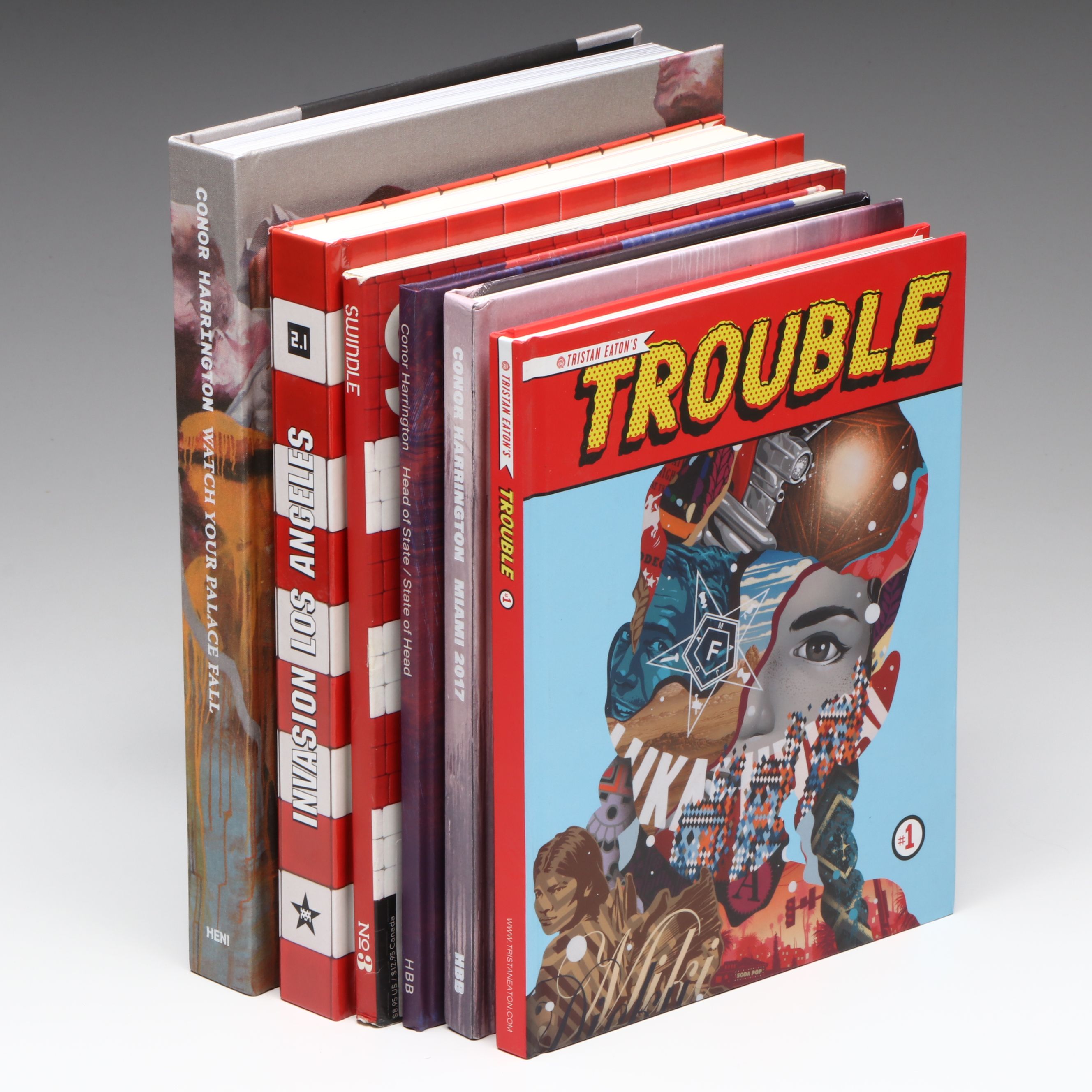 Signed "Watch Your Palace Fall" by Conor Harrington and More Books