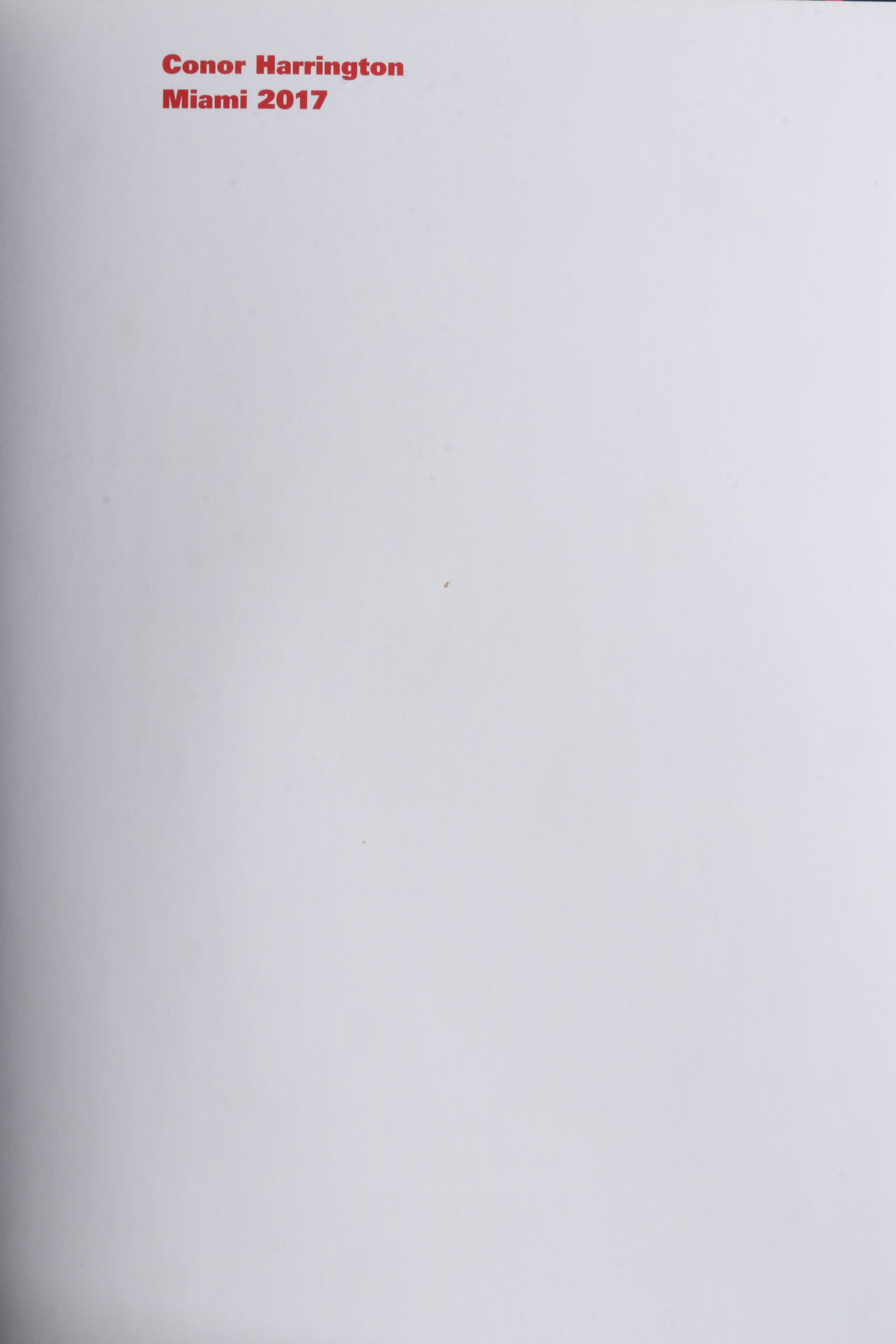 Signed "Watch Your Palace Fall" by Conor Harrington and More Books