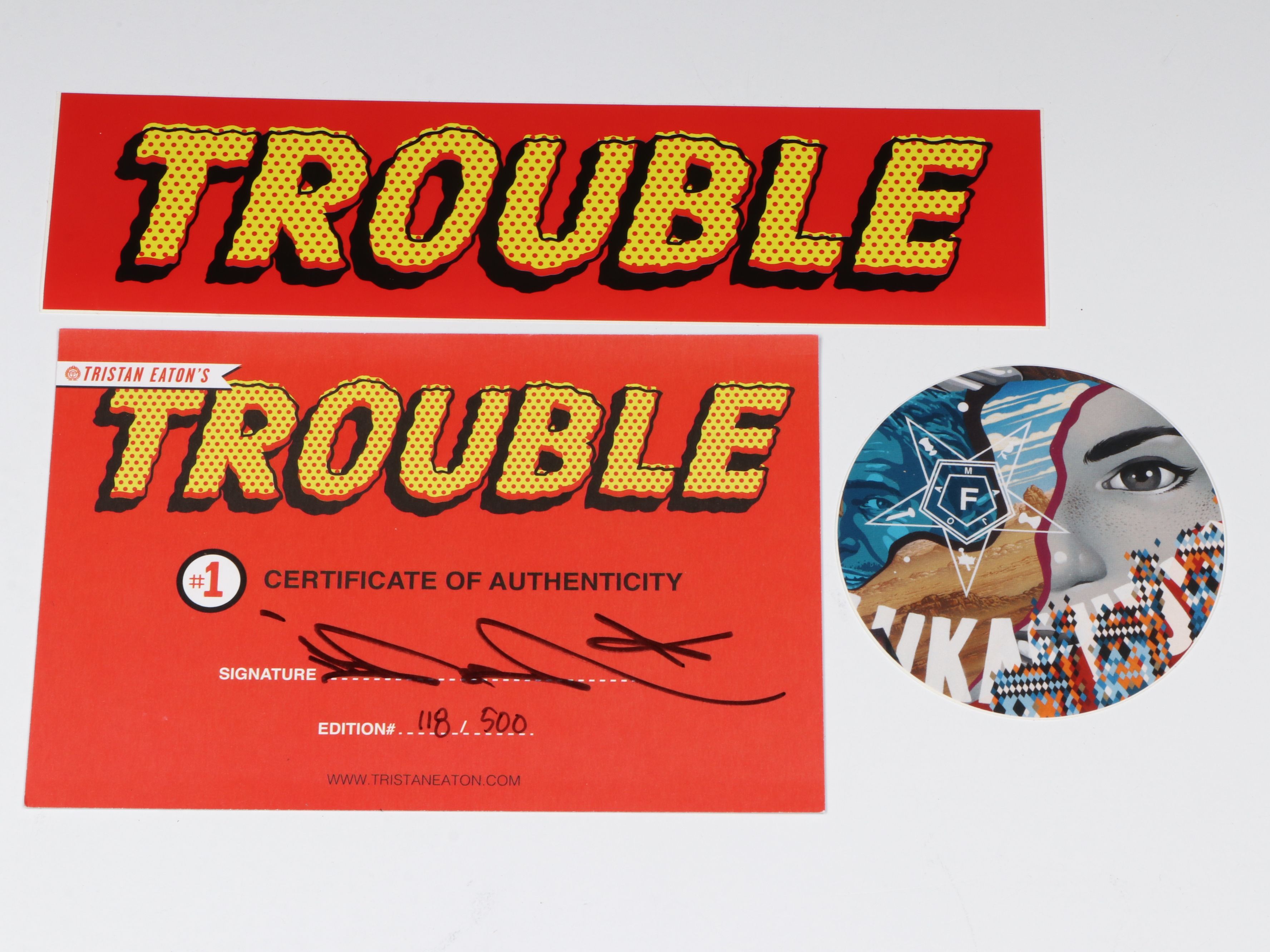 Signed "Watch Your Palace Fall" by Conor Harrington and More Books