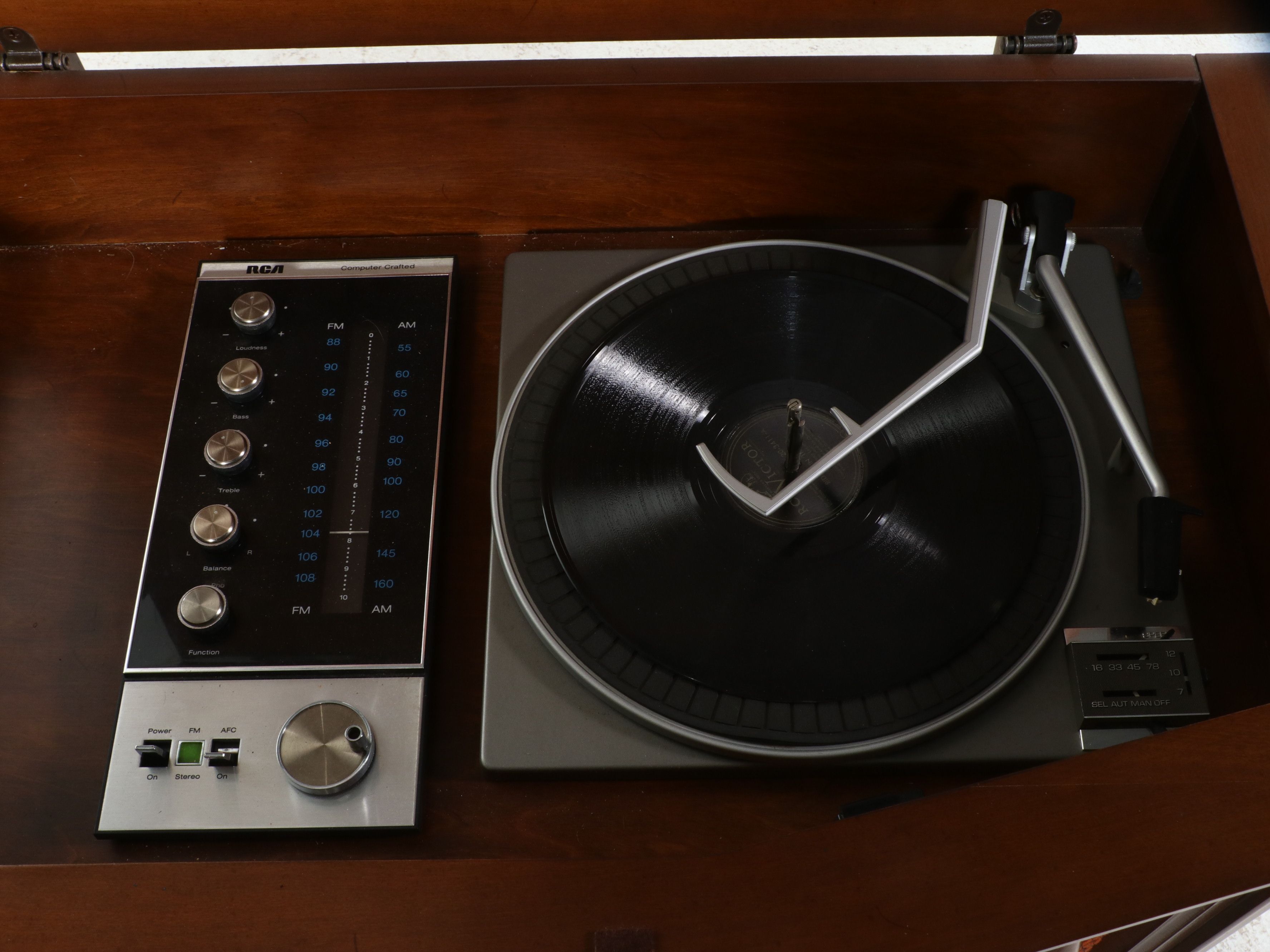 RCA Victor "New Vista" Solid State Stereo Console, Circa 1969