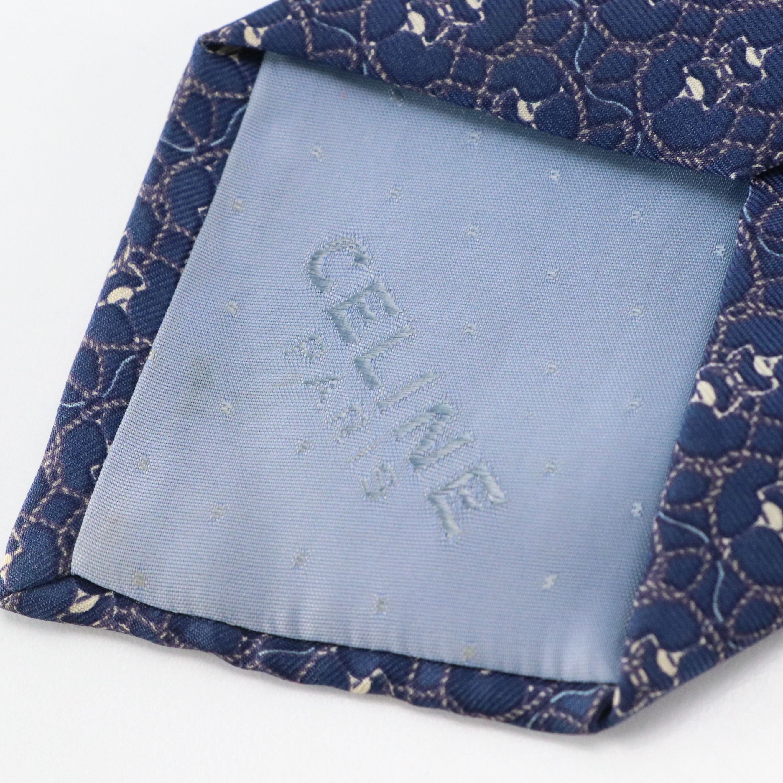 Céline Printed Silk Necktie