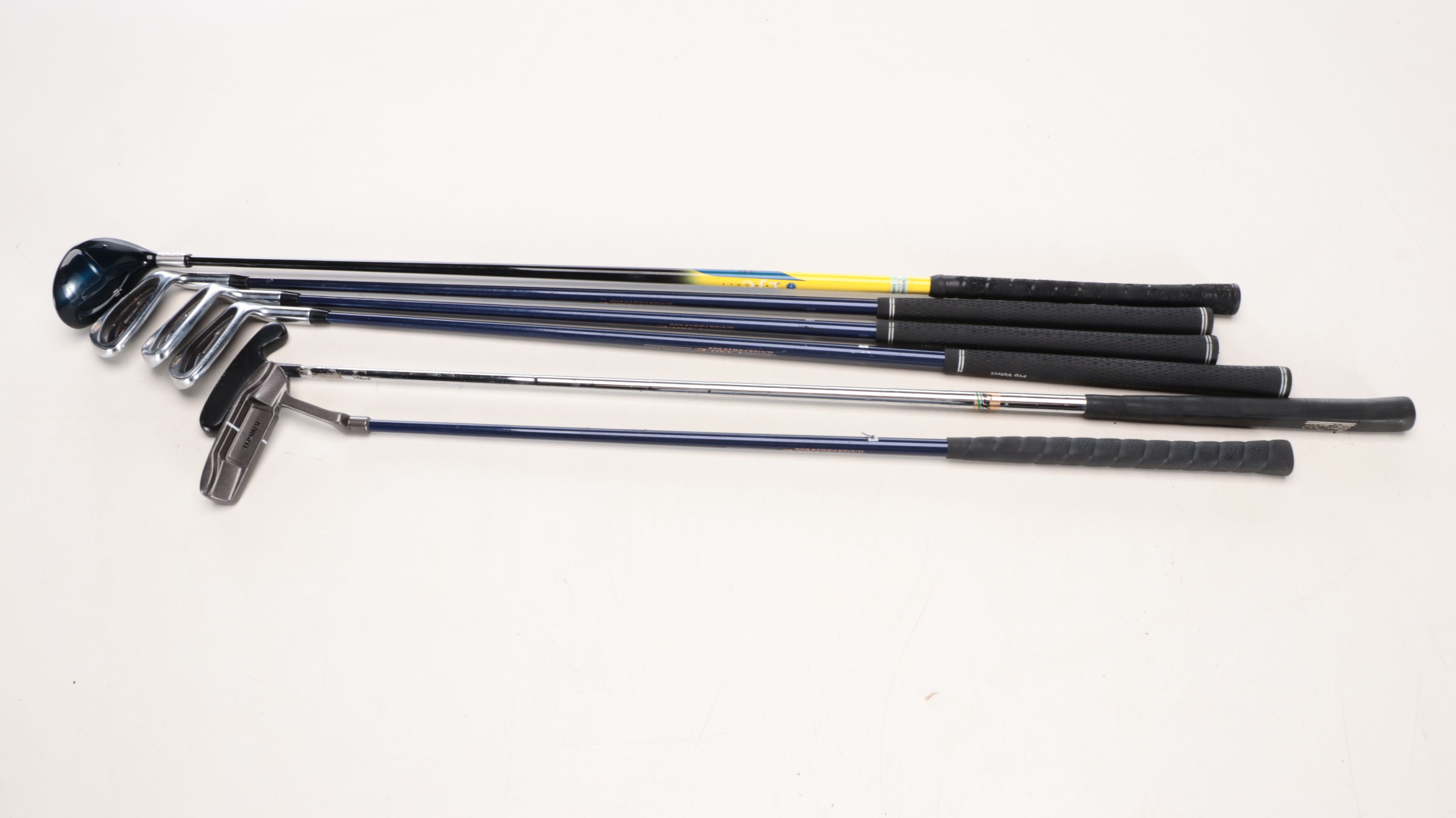 U.S. Kids Golf Bag with Ray Cook and Other Junior Clubs