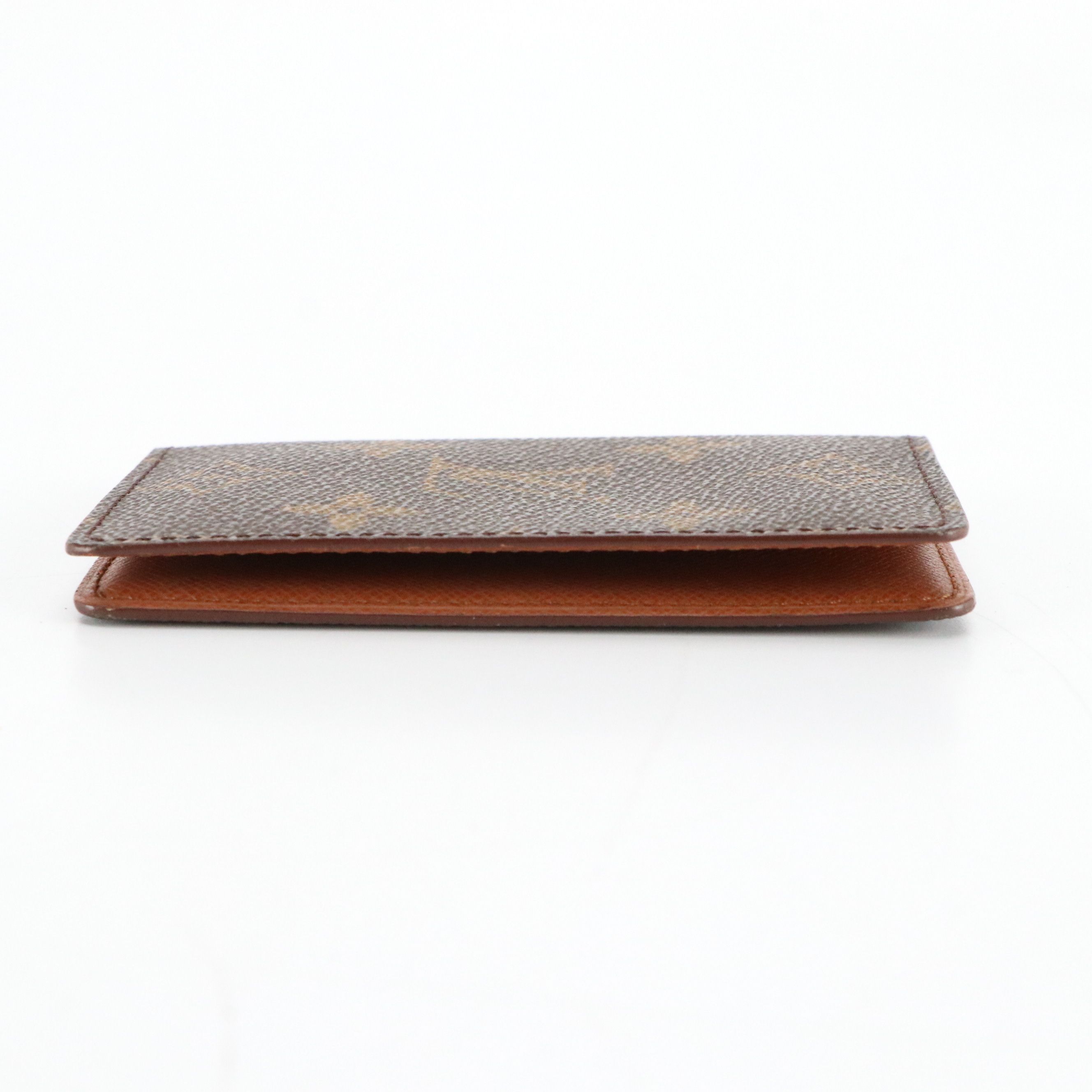 Louis Vuitton Bifold ID Case/Card Holder in Monogram Canvas and Leather