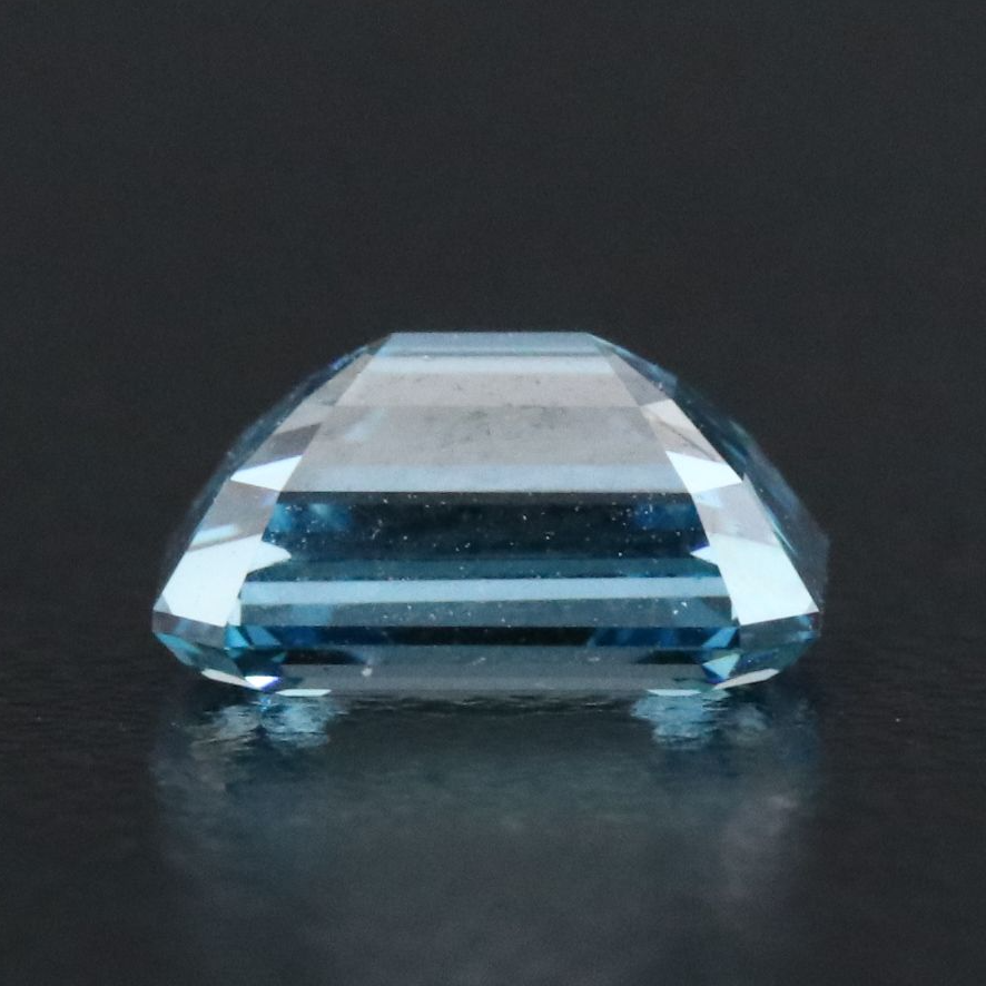 Loose 2.06 CT Lab Grown Fancy Vivid Blue Diamond with IGI Report