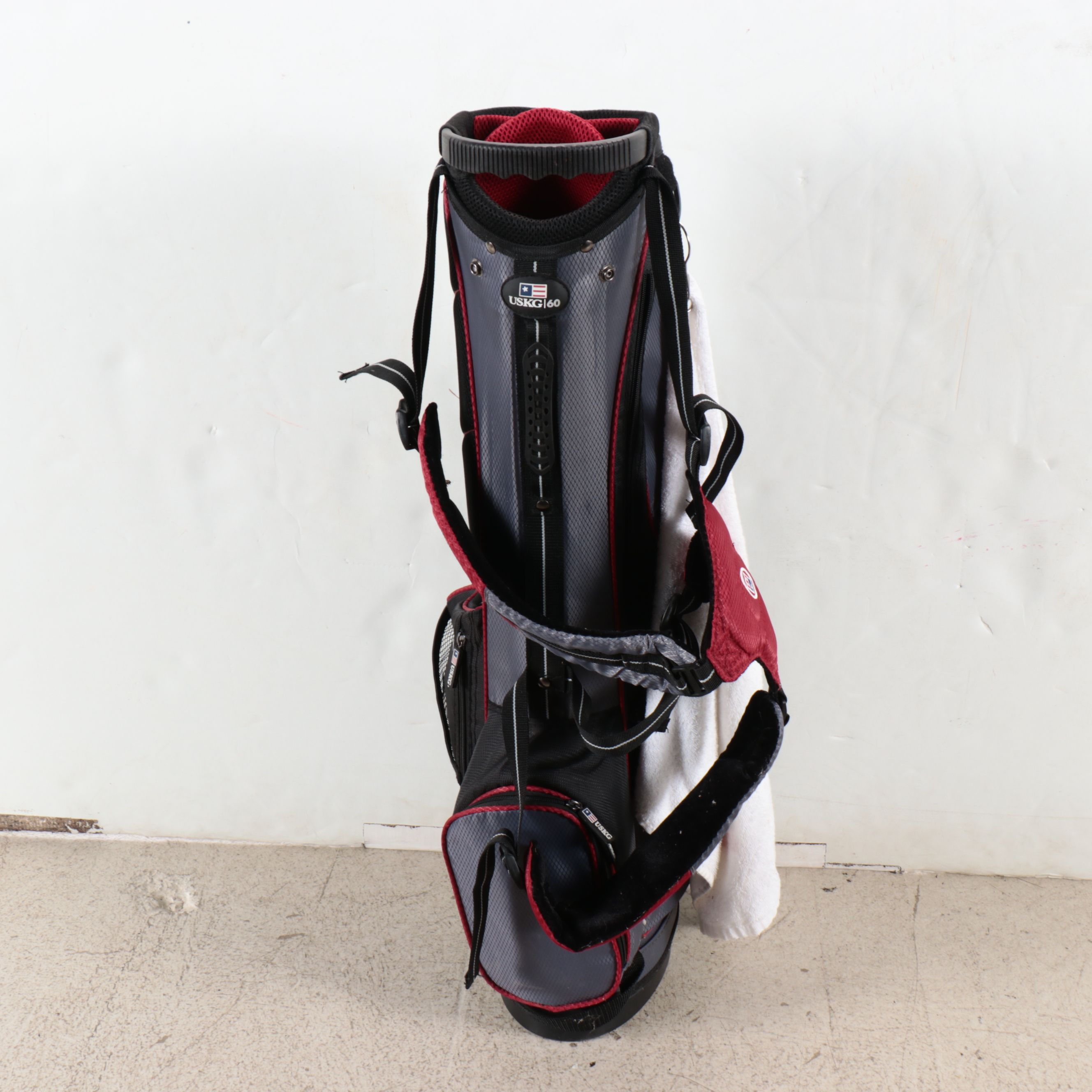 U.S. Kids Golf Bag with Ray Cook and Other Junior Clubs