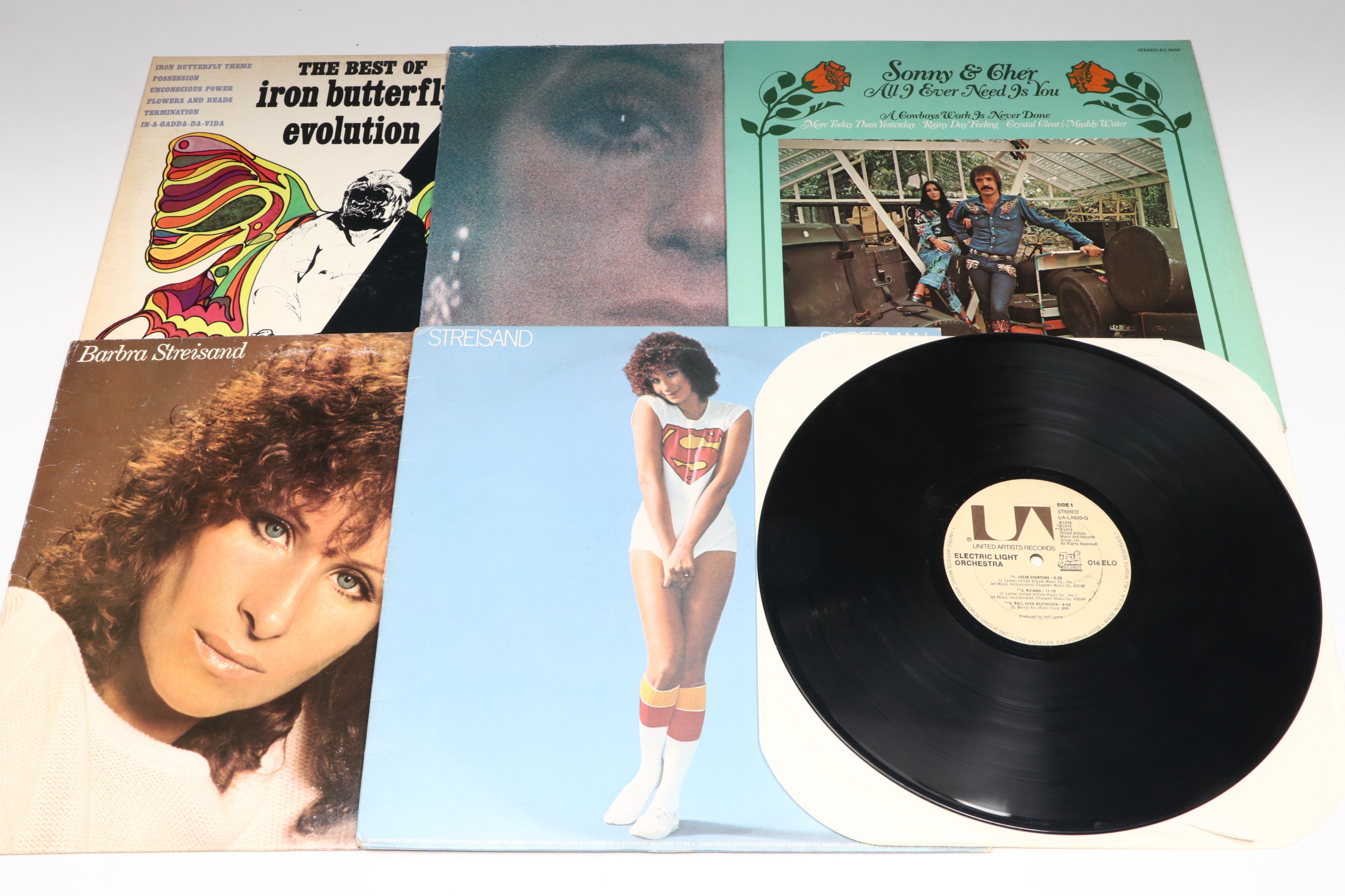 Sonny & Cher, Barbra Streisand, Johnny Cash, and More Vinyl Record Albums