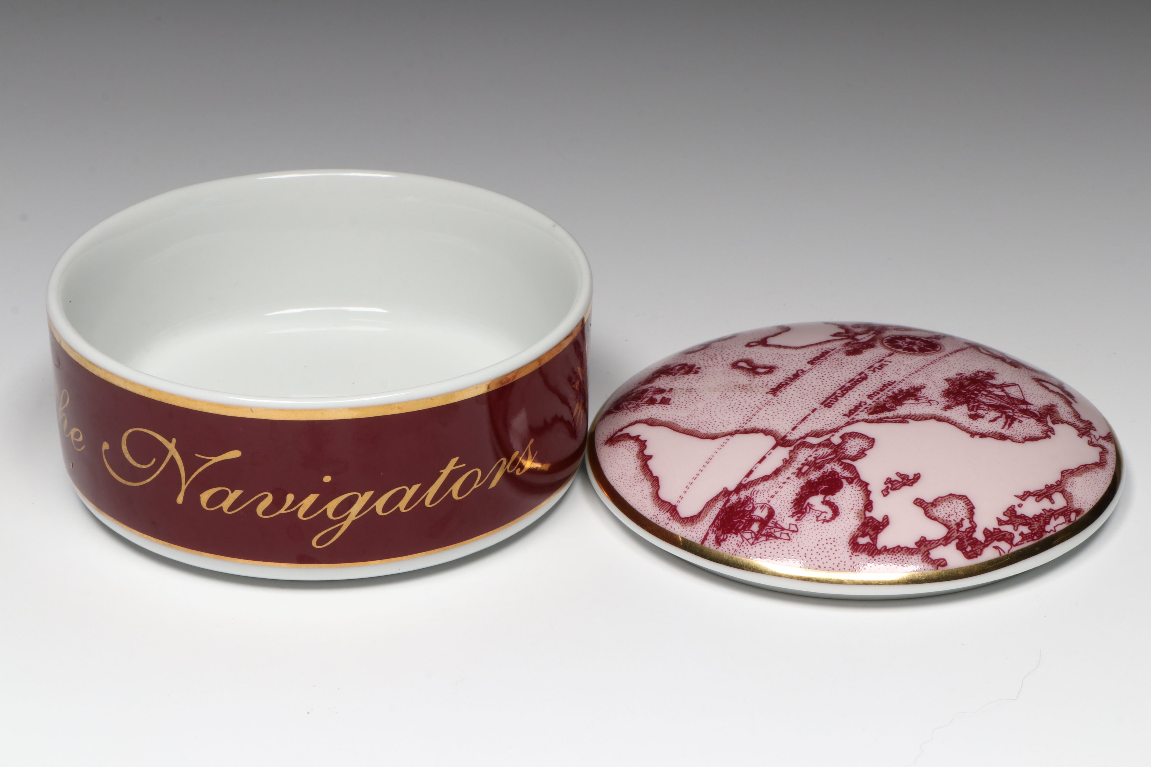 Tiffany & Co. for Cunard "Voyage of the Navigators" Royal Viking Souvenir Box