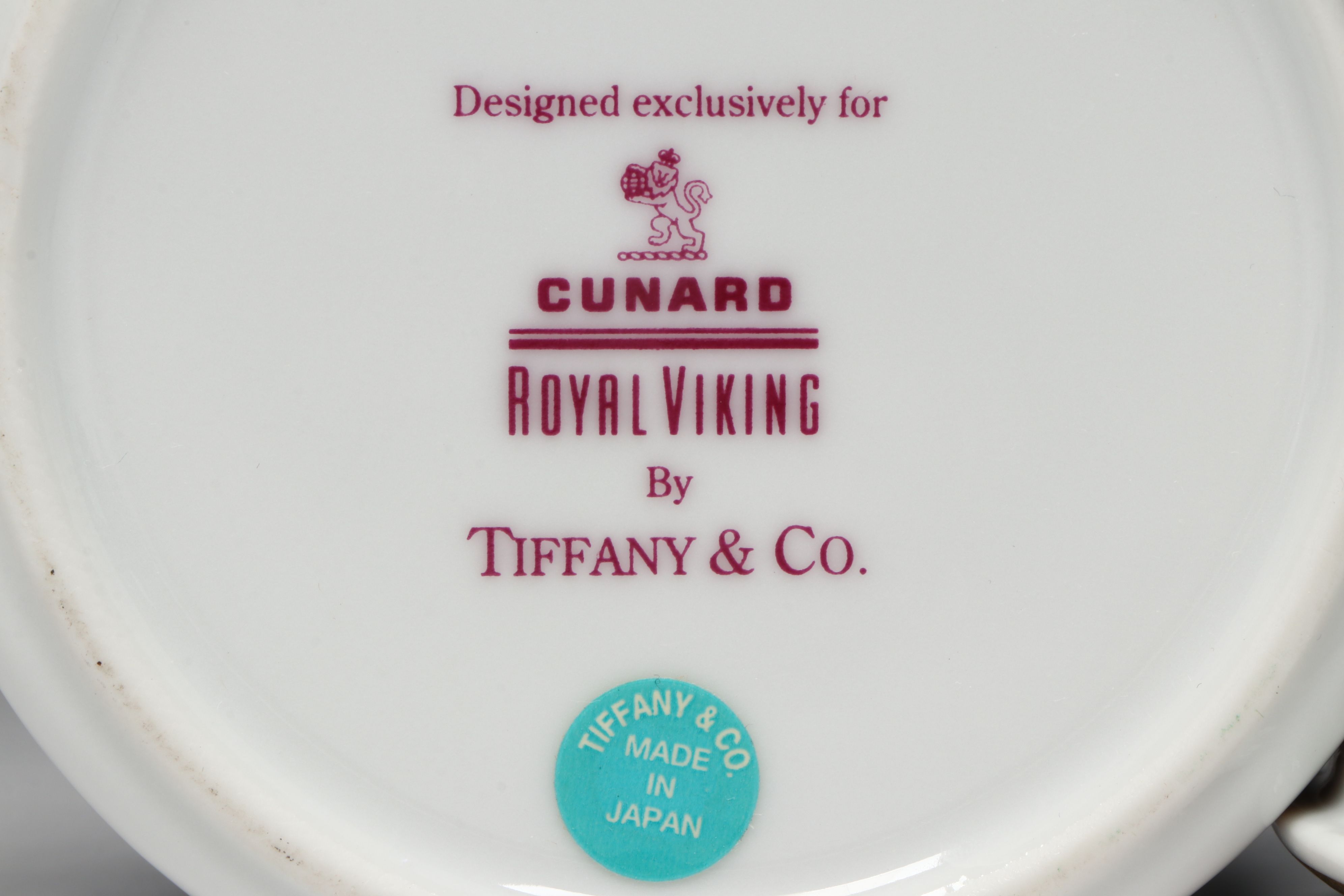 Tiffany & Co. for Cunard "Voyage of the Navigators" Royal Viking Souvenir Box