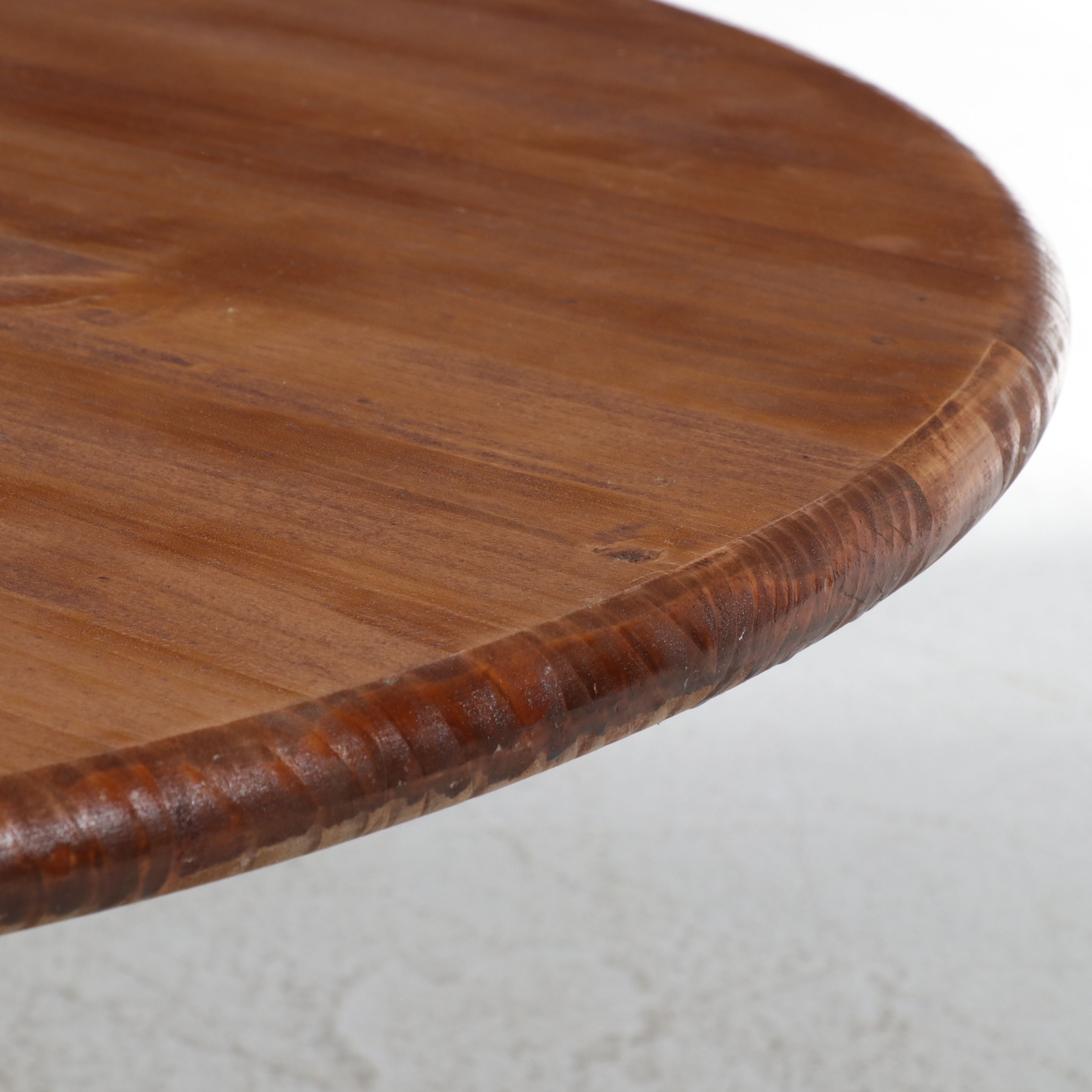 Round Center Table with Corinthian Capital Base, Late 20th/Early 21st Century