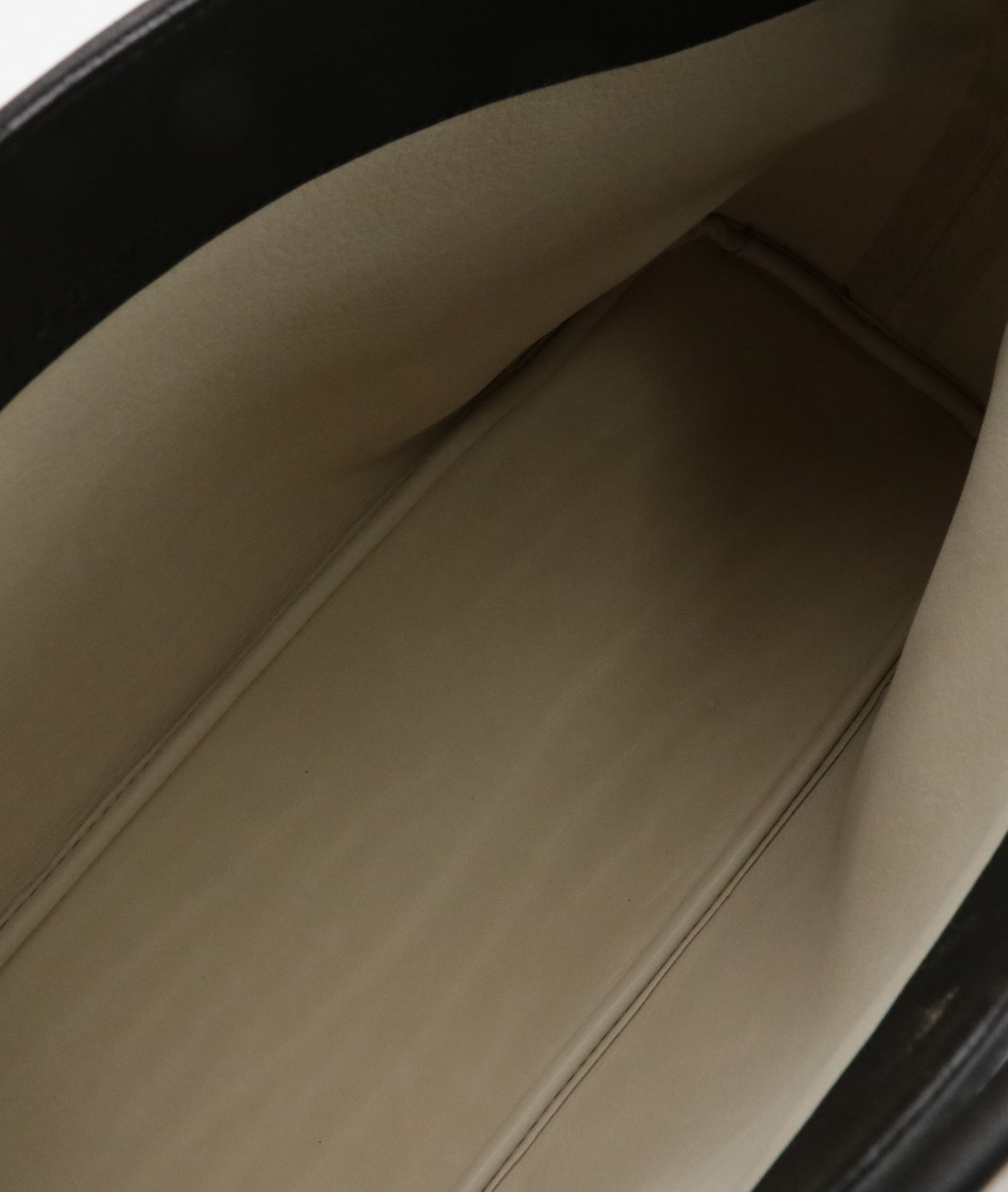 Loewe Bicolor Suede and Leather Anagram Cut-Out Tote Bag