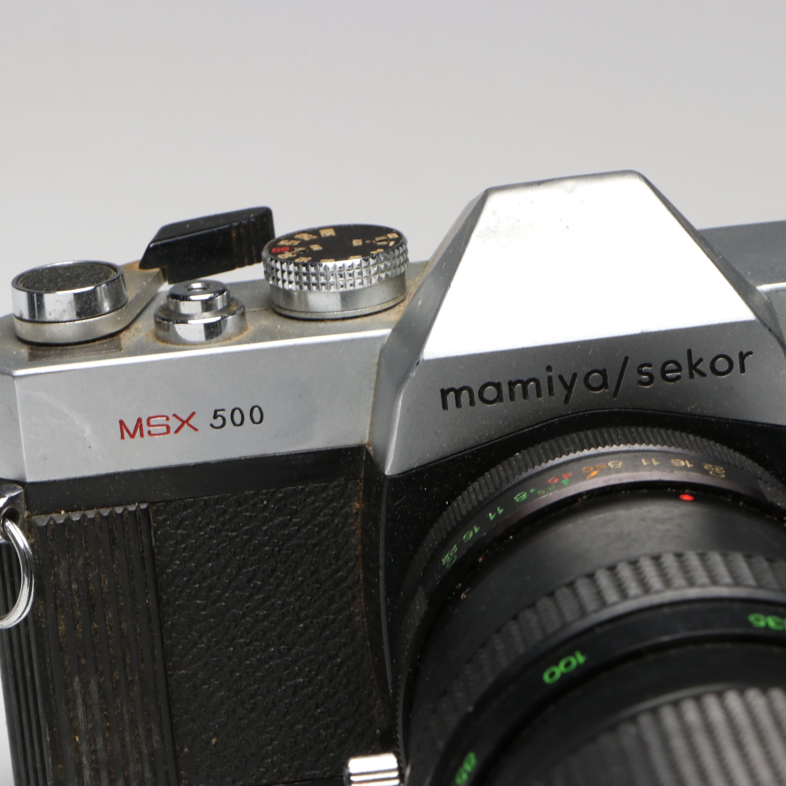 Mamiya/Sekor MSX 500 with Vivitar 75–260mm f/4.5 Telephoto Lens and More