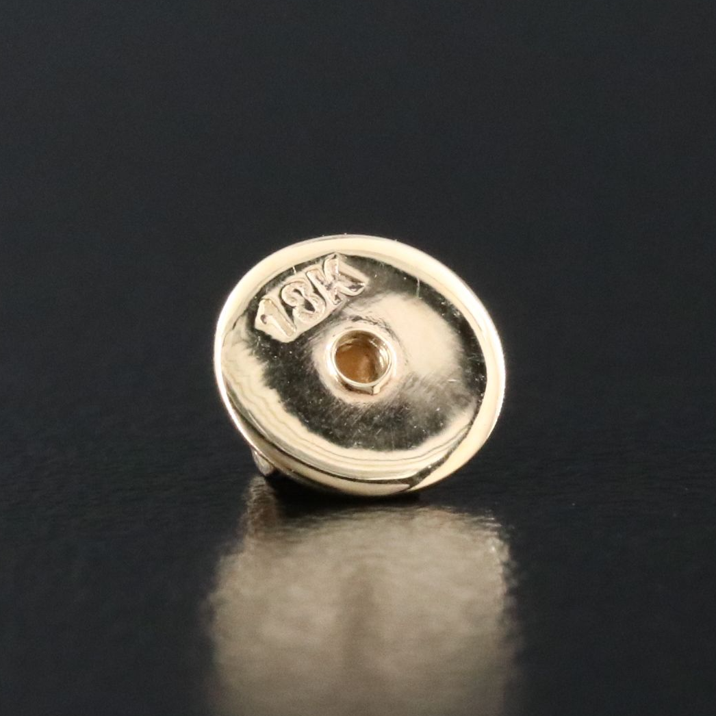 18K 2.03 CTW Lab Grown Diamond Solitaire Earrings with IGI Reports