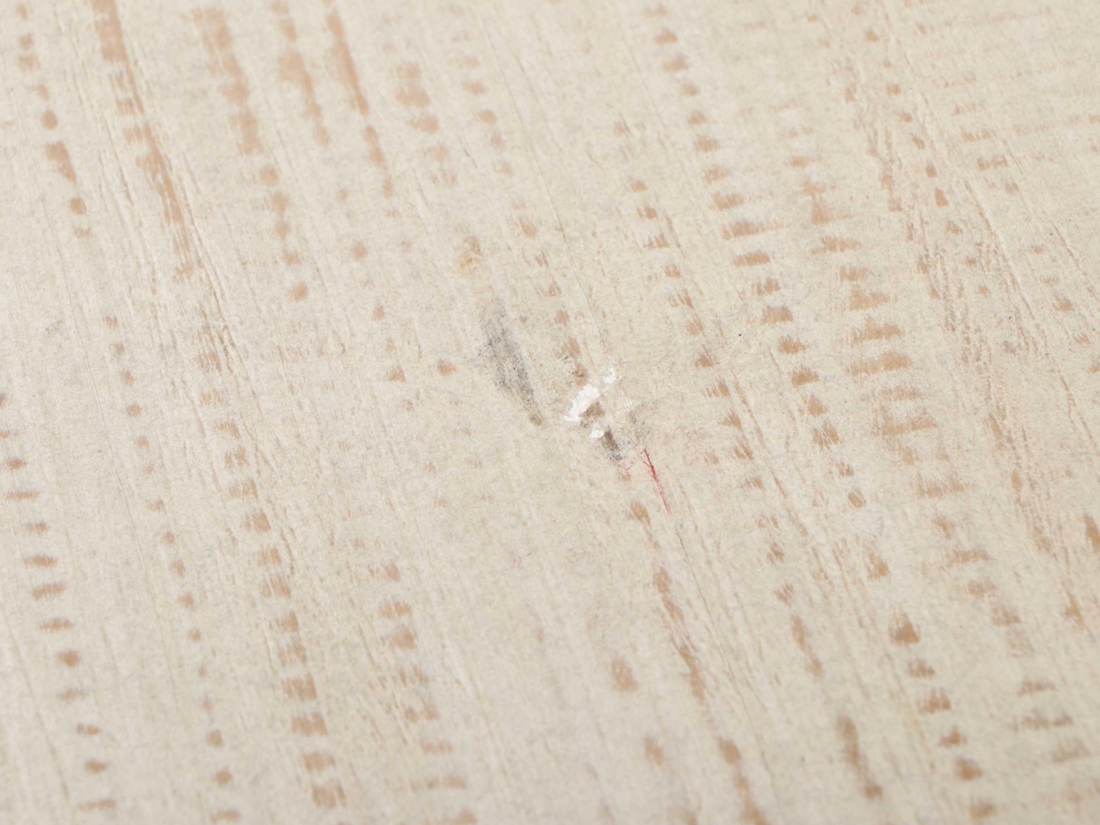 Matthew Izzo Attrib. Modern "Bubbles Collection" Whitewashed Pine Dining Table