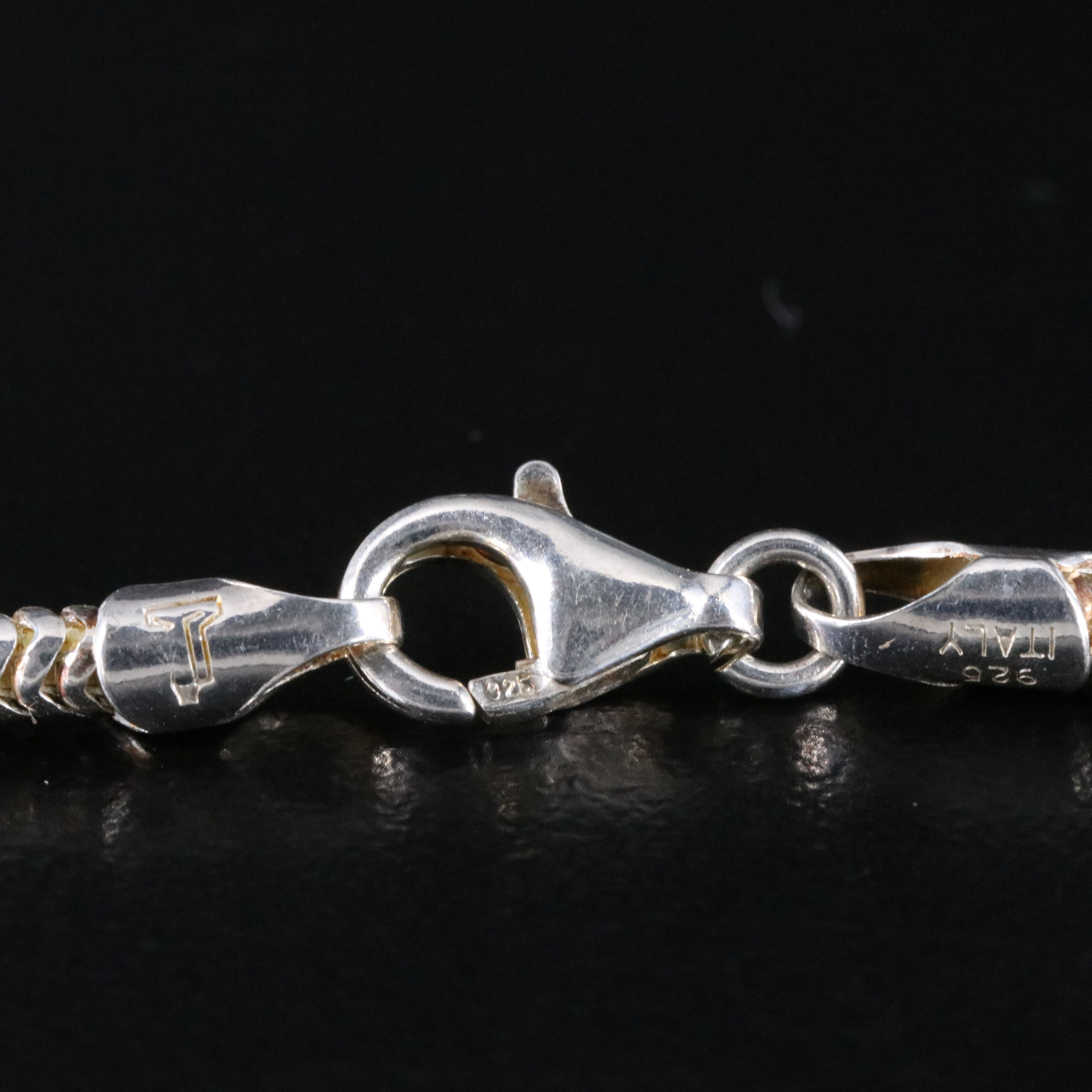 Italian Sterling Snake Chain Necklace