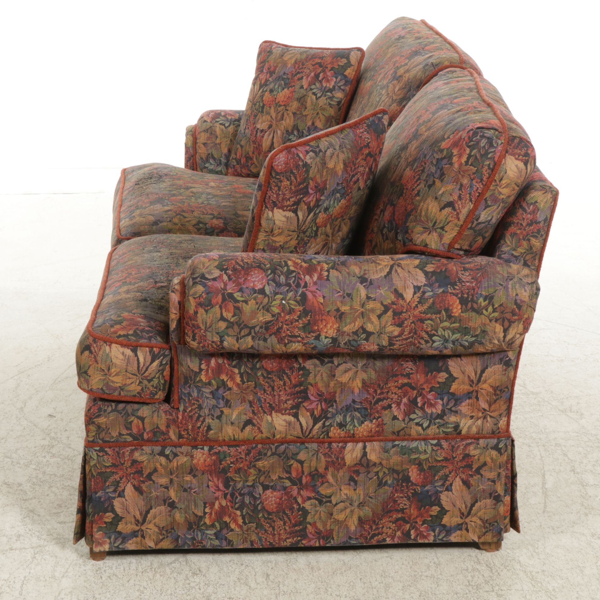 Custom Upholstered Loveseat, Late 20th Centrury