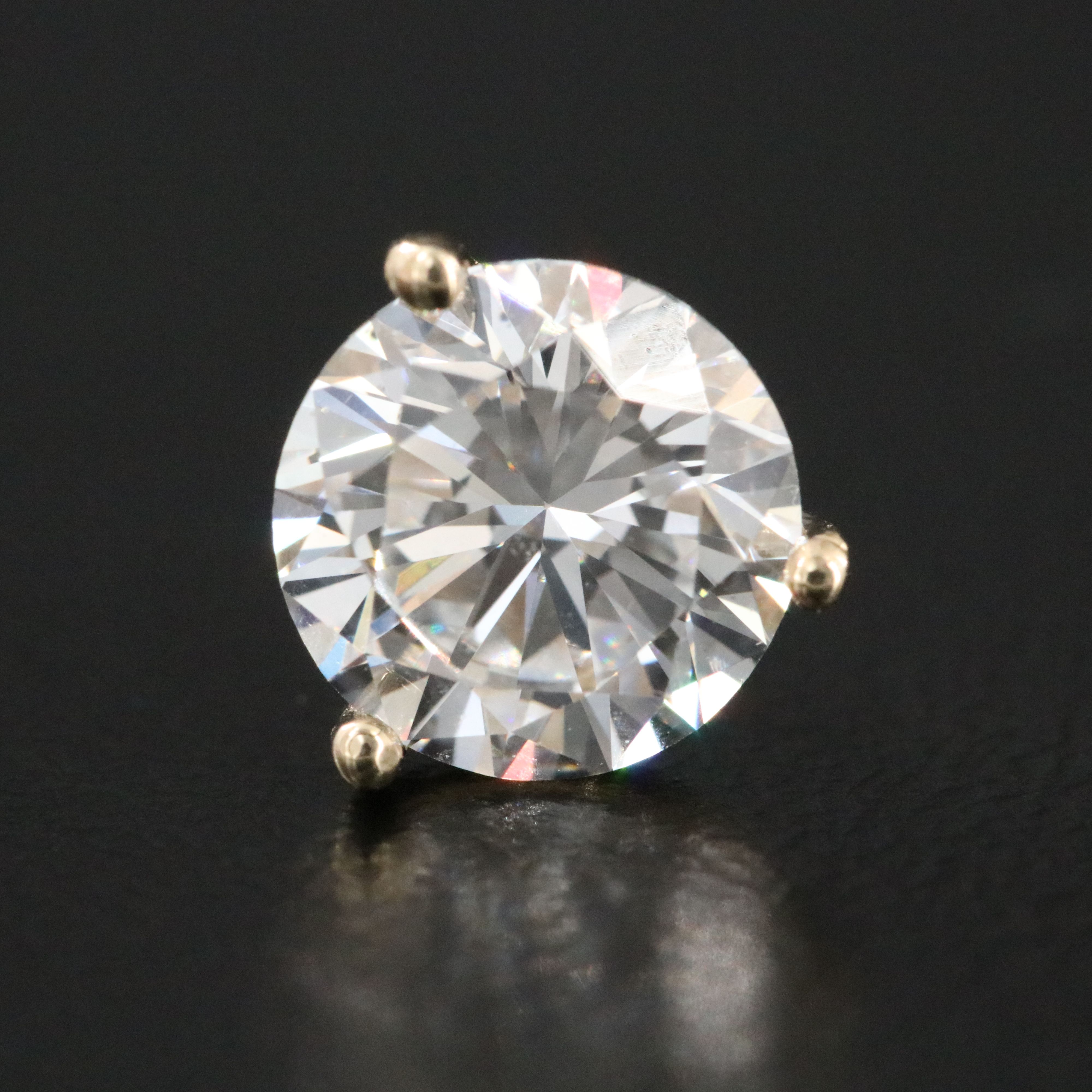 14K 3.00 CTW Lab Grown Diamond Stud Earrings